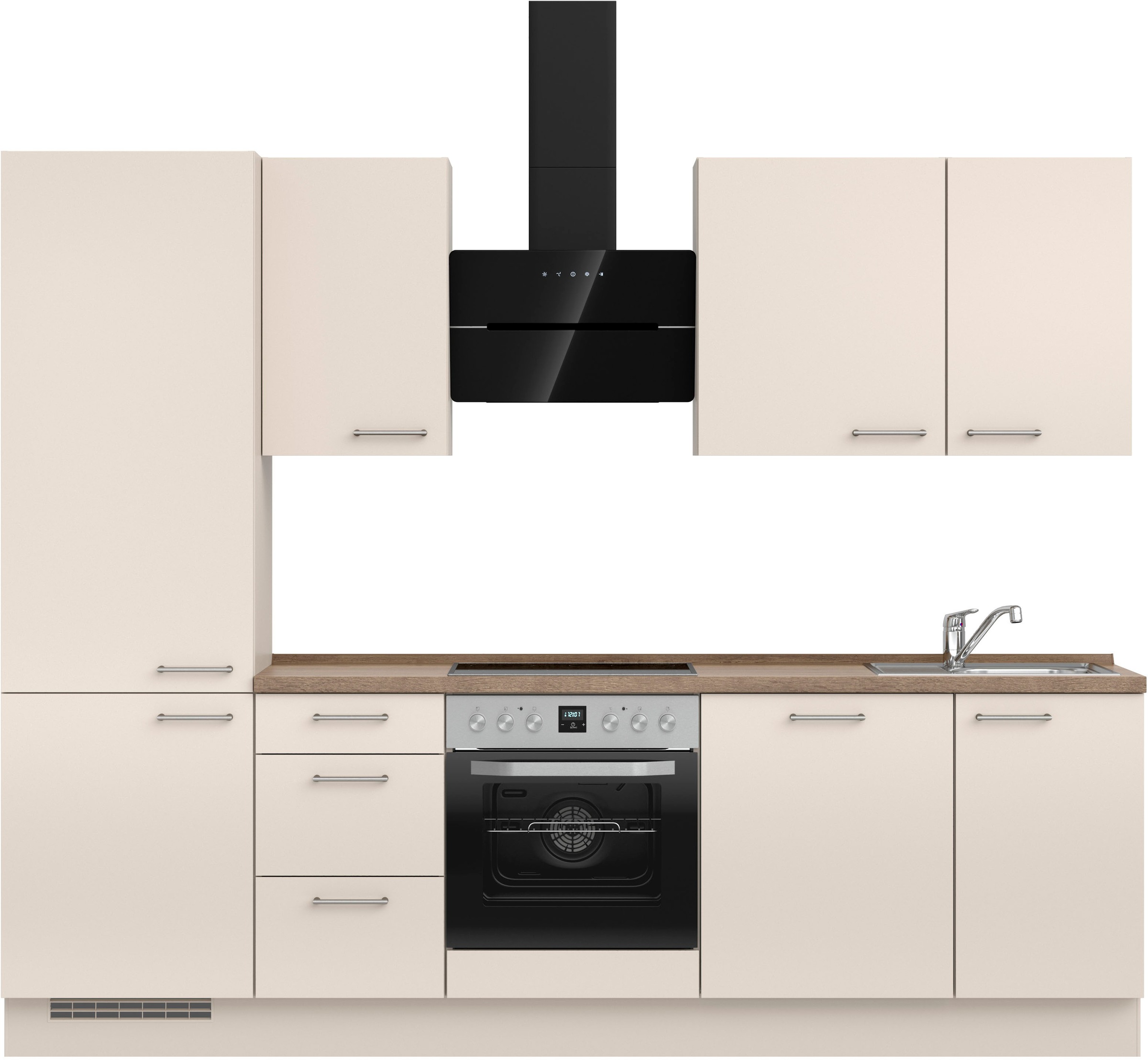 nobilia Küchenzeile ""Laser II", Ausrichtung wählbar, Breite 270 cm" vormon günstig online kaufen