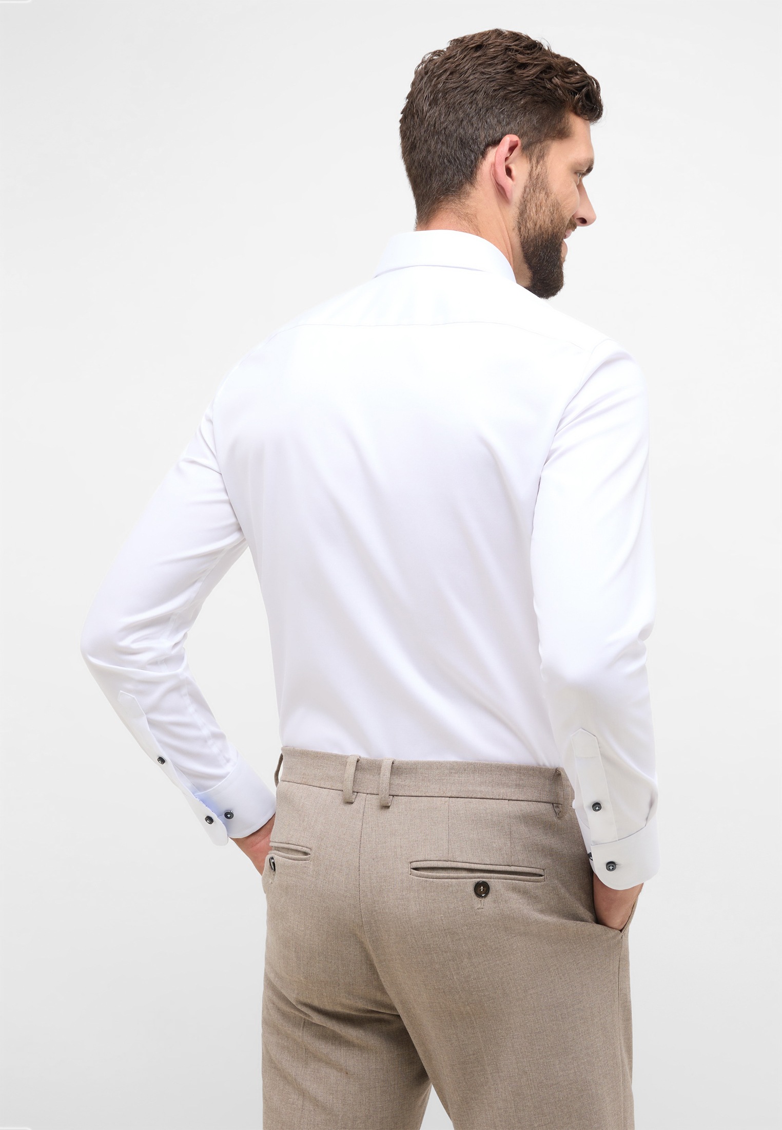 Eterna Langarmhemd "SLIM FIT" NON IRON (bügelfrei) günstig online kaufen