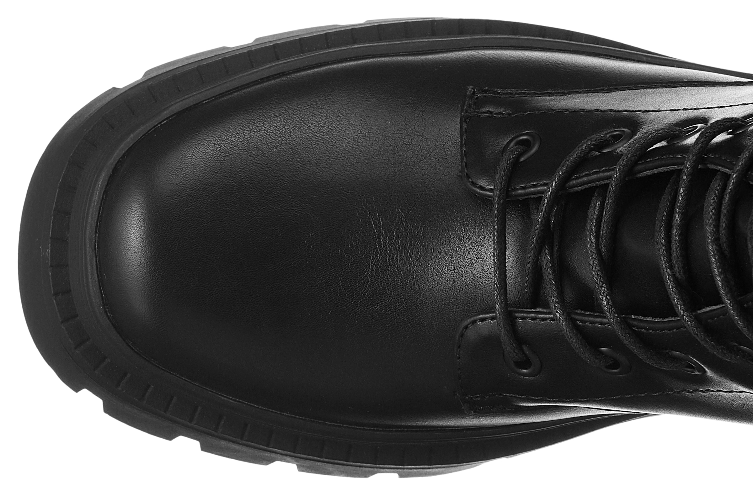 Aniston SHOES Schnürstiefel, Langschaftstiefel, Profilsohle, Festival - NEUE KOLLEKTION