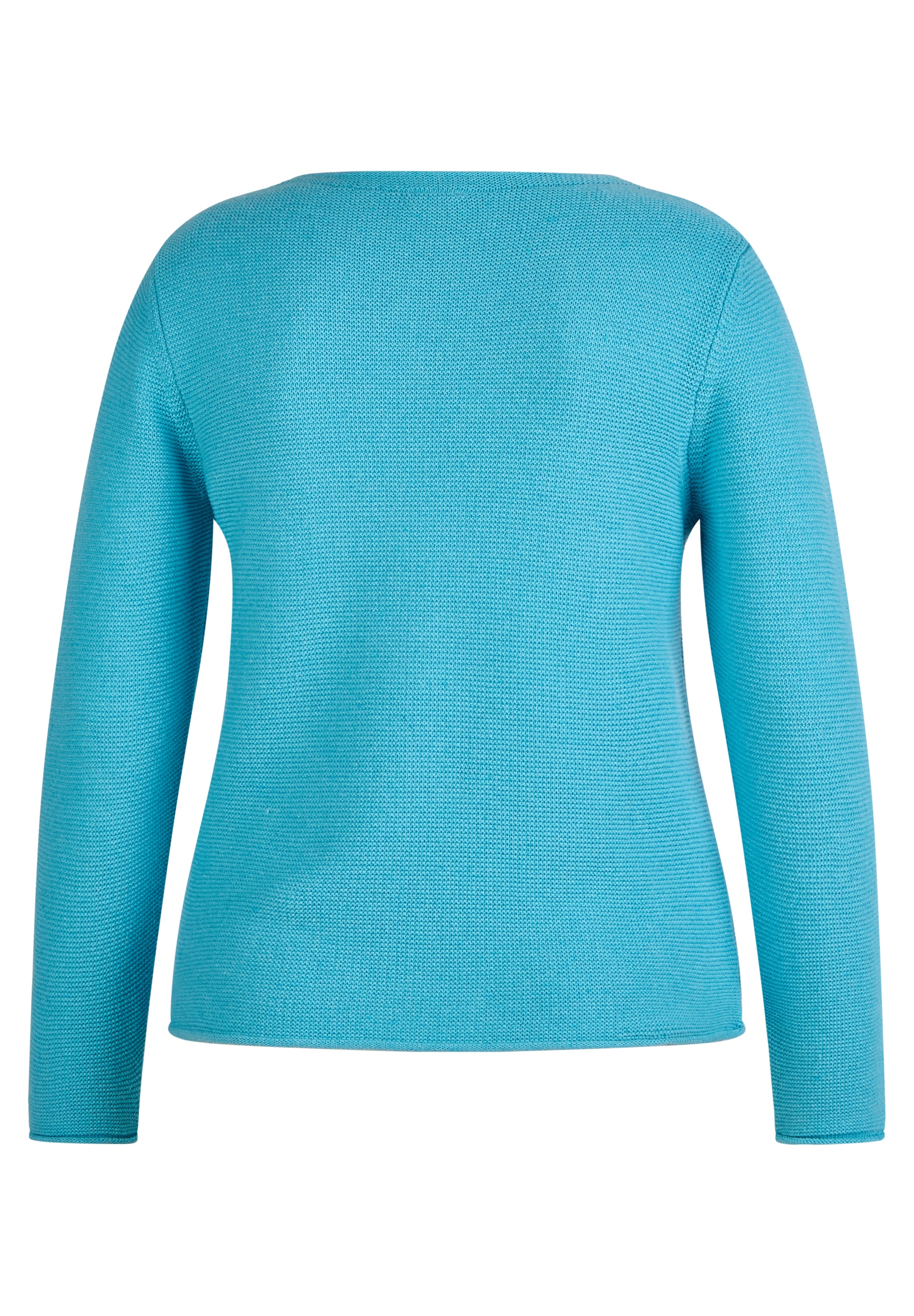 Rabe Rundhalspullover in Struktur-Optik