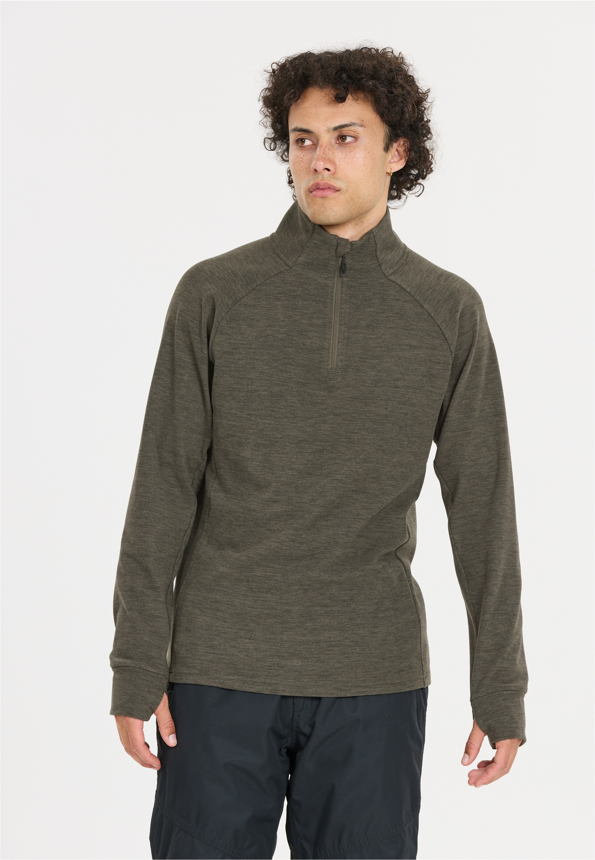 Funktionsshirt WHISTLER "Kajsa", Herren, Gr. 3XL, khaki, 90% Polyester, 10% Elasthan, unifarben, normal, ohne Ausschnitt, Shirts Funktionsshirt, mit atmungsaktiven Eigenschaften
