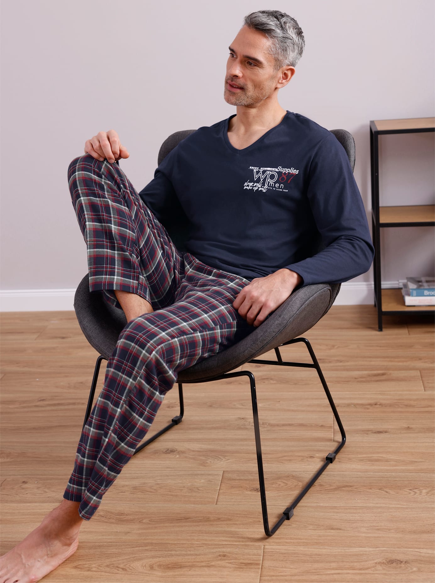 wäschepur Pyjamaoberteil "Schlafanzug-Shirt" 1
