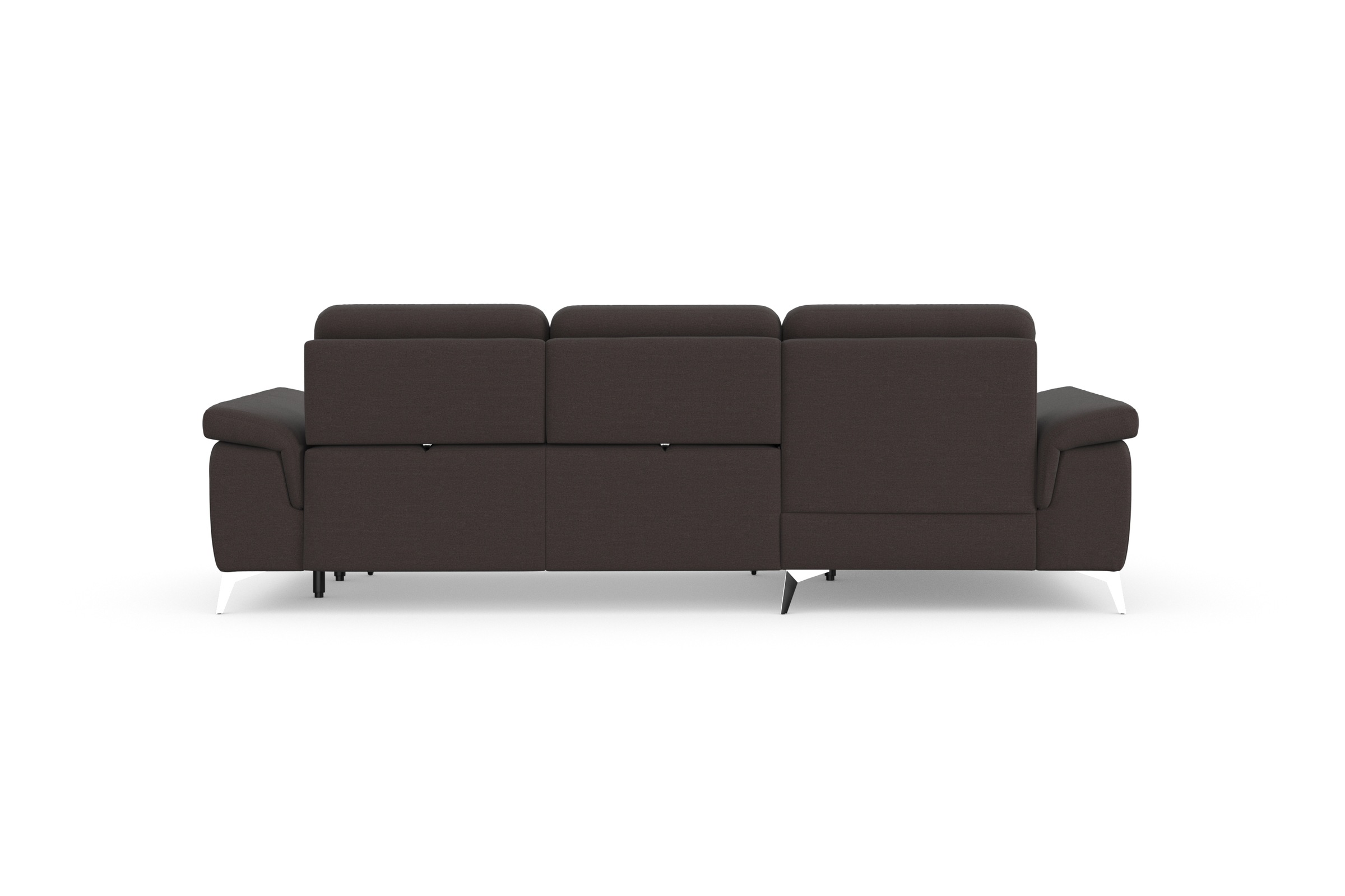 sit&more Ecksofa »Padua L-Form«, inklusive Sitztiefenverstellung, Armteilfunktion und Federkern