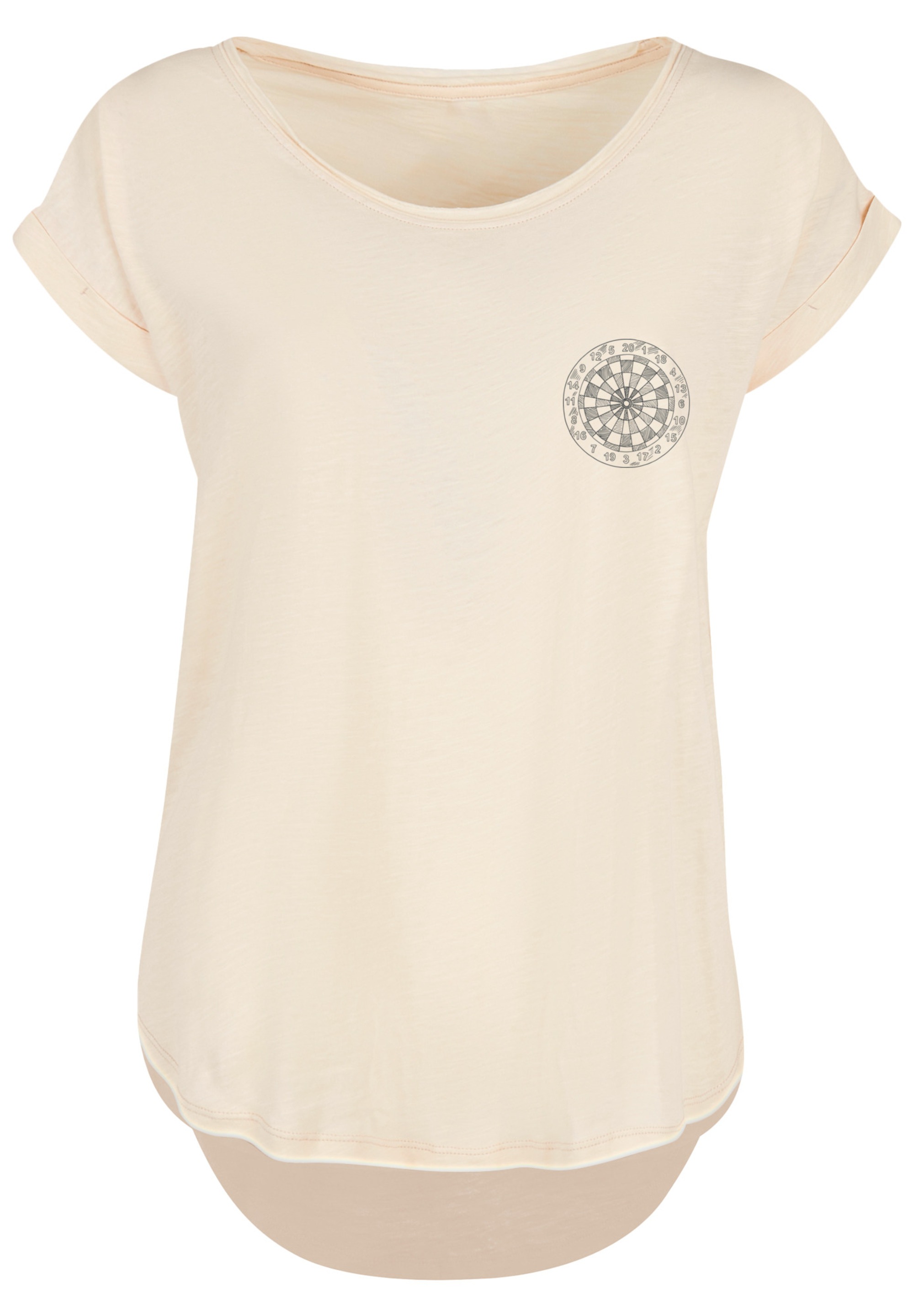 F4NT4STIC T-Shirt »Darts Board Dartscheibe« Print