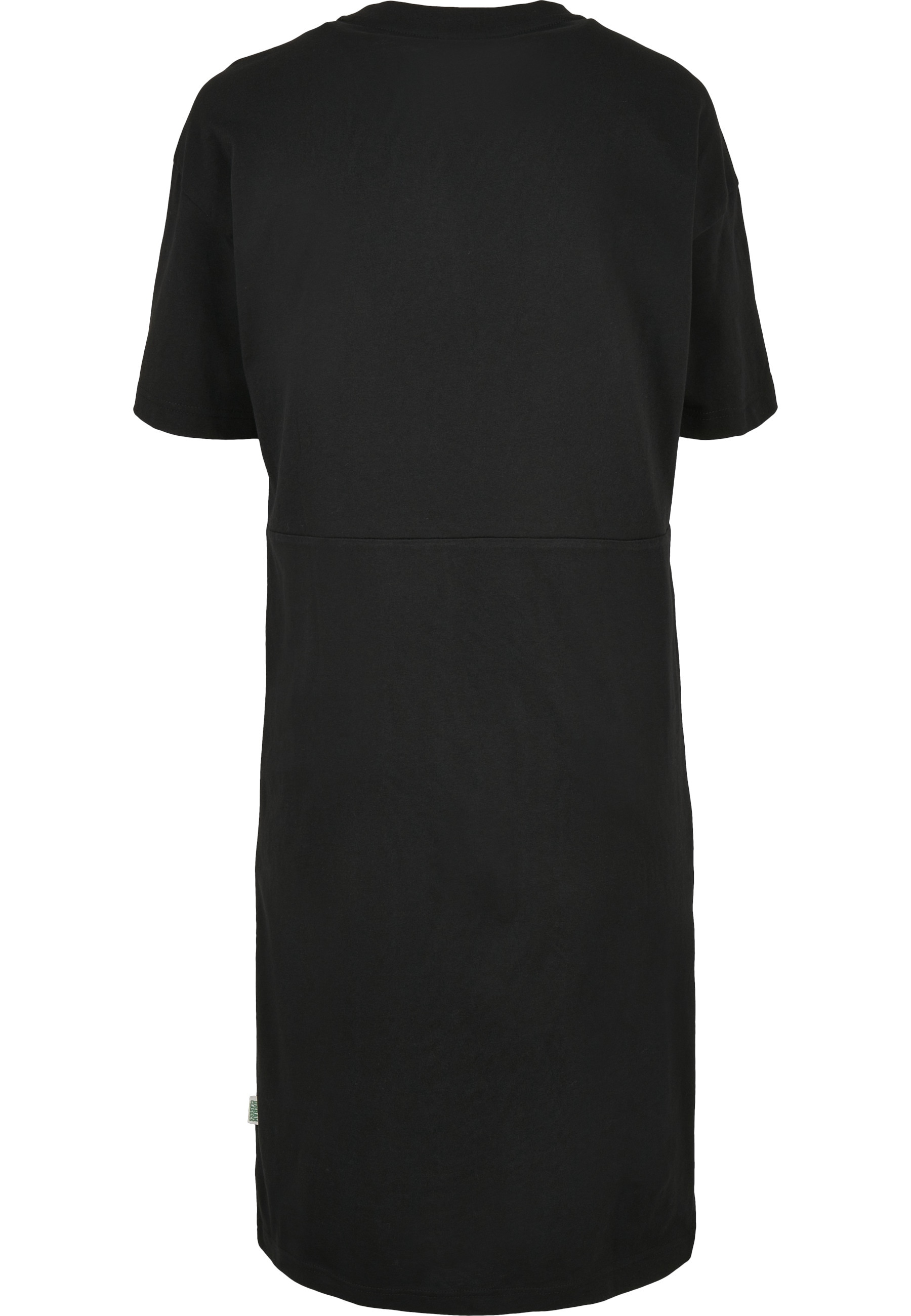 Urban Classics Dress Short Sleeve Organic Oversized Slit Black M 8