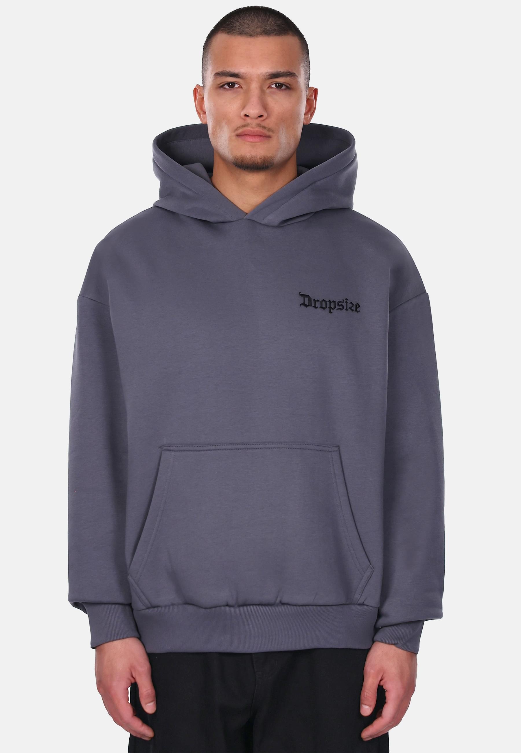 Dropsize Kapuzensweatshirt »Dropsize HEAVY OVERSIZE YOUTH ATTACK HOODIE«, (1 tlg.)