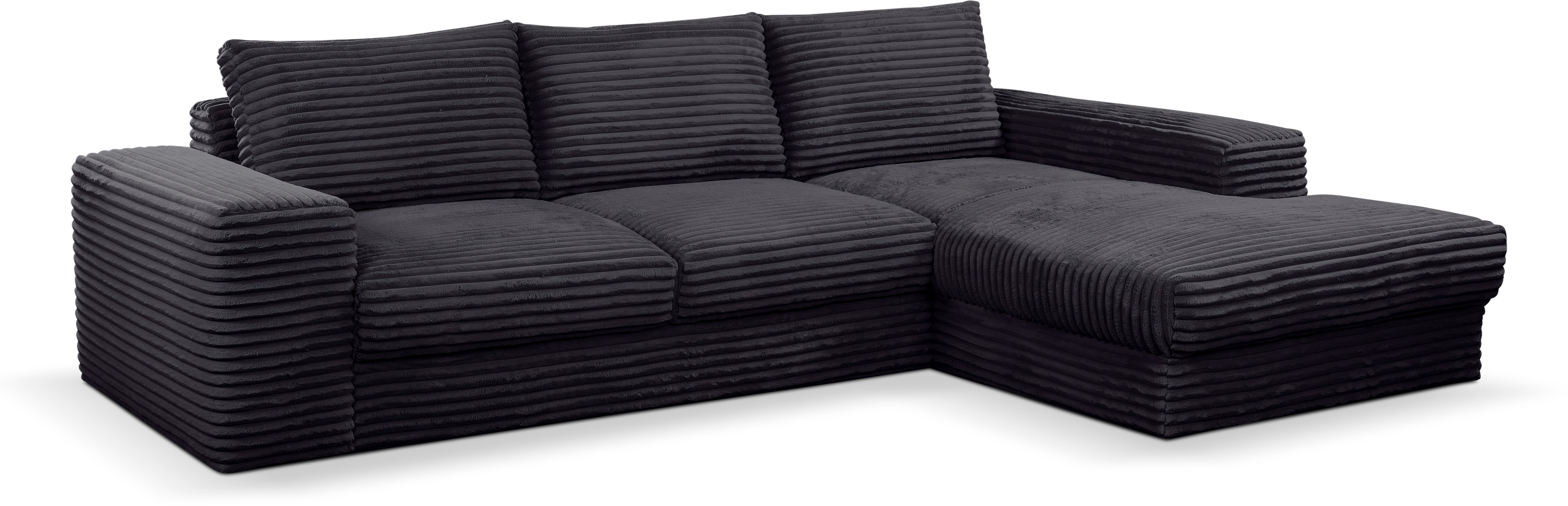 Thumbnail - WERK2 Ecksofa Rozzana, in modischem Cord-Bezug