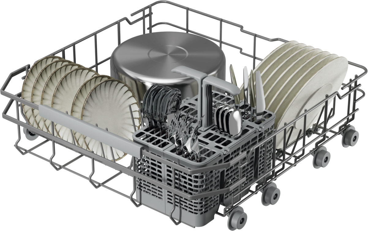 AEG teilintegrierbarer Geschirrspüler 7000 »GT7200A1SCM« Wassersparende Spülmaschine: 8,4l im Eco-Programm-effiziente Reinigung