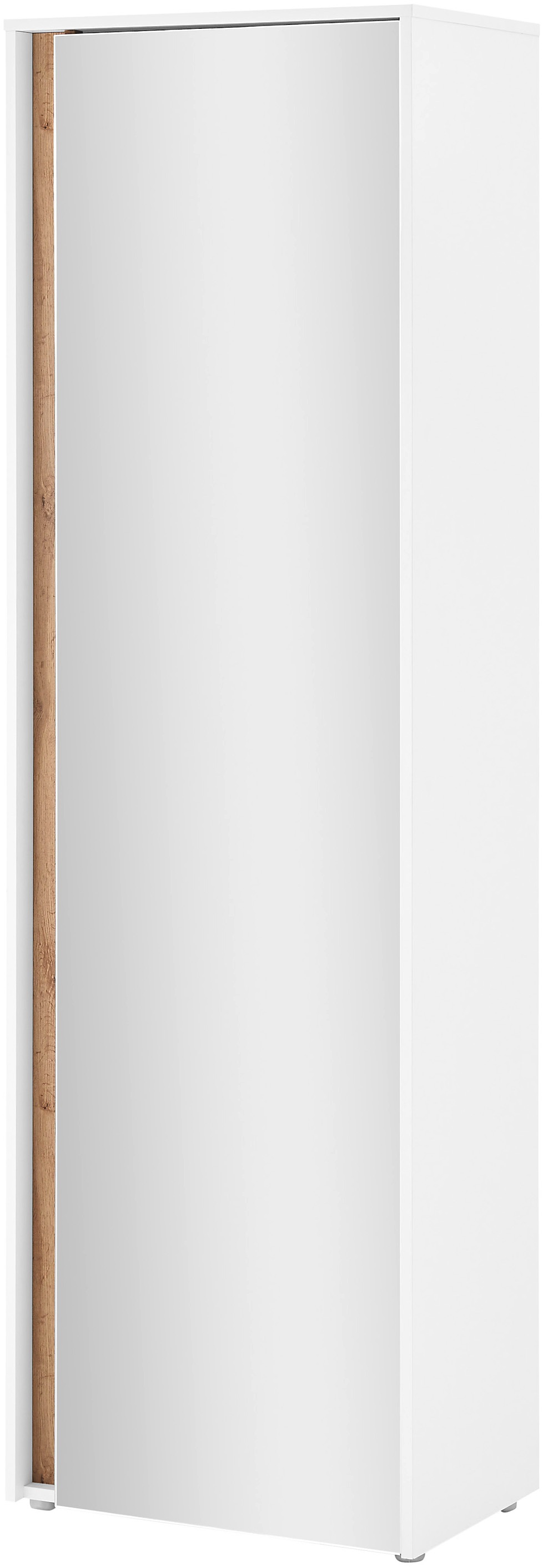 Thumbnail - INOSIGN Spiegelschrank "GiRON/CiTY, moderner Garderobenschrank, Kleiderschrank mit Stauraum", Spiegeltür, Teleskopauszug...