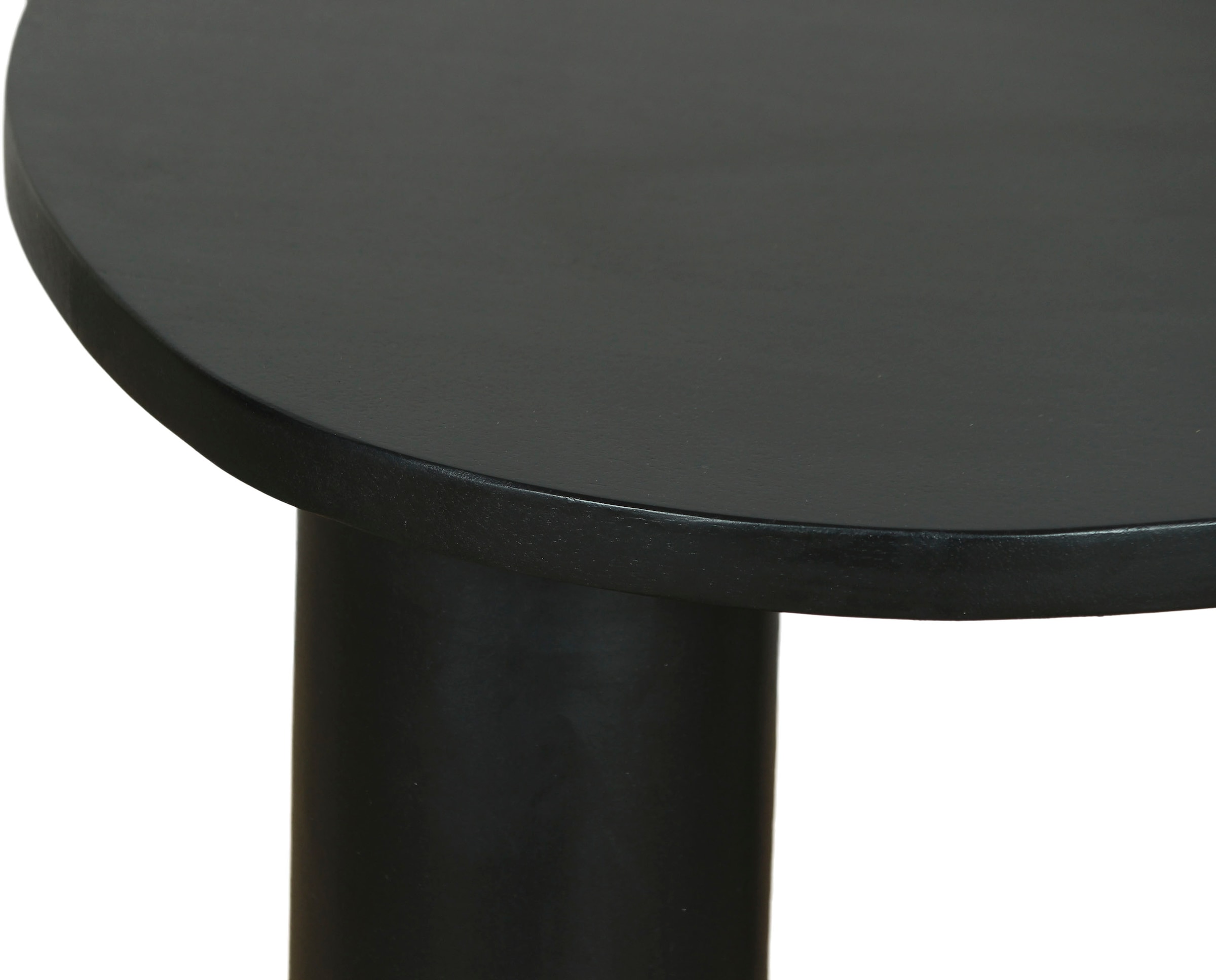 byLIVING Couchtisch »ETHAN« Tischplatte und Gestell Akazie natur oder schwarz, Tischbein: 13 cm