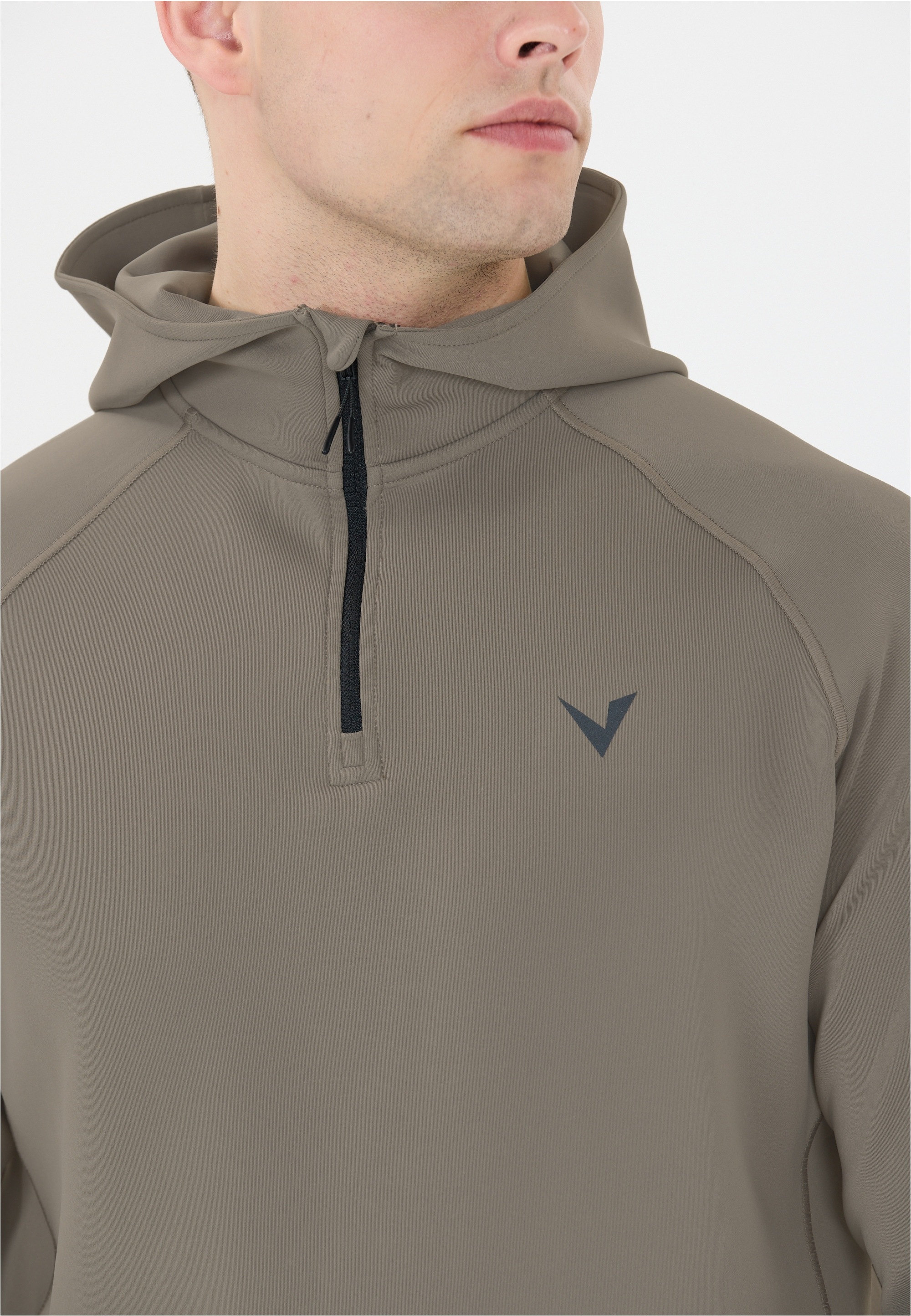Virtus Fleeceshirt »Allister« mit praktischer Quick-Dry-Funktion