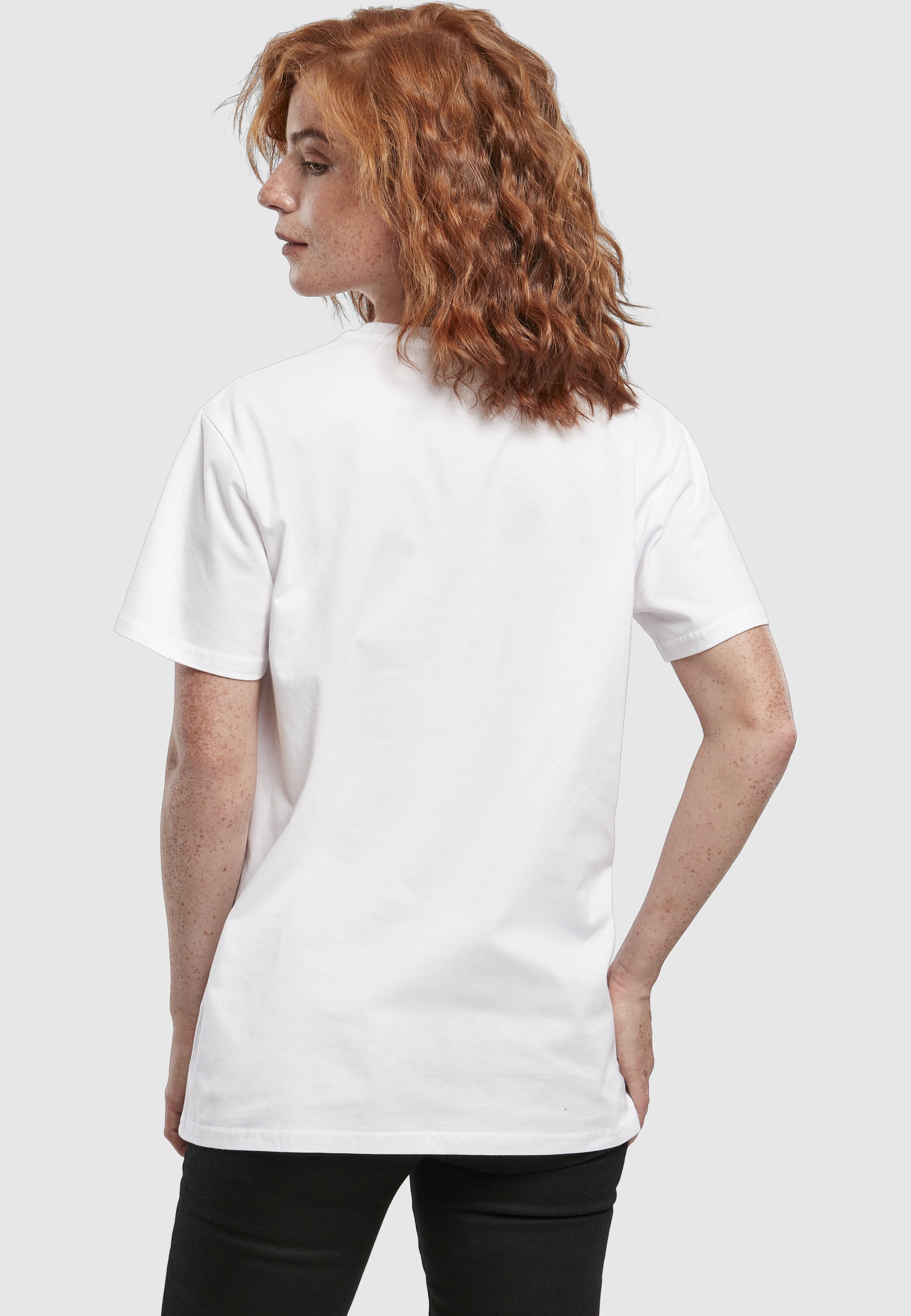 Merchcode Kurzarmshirt »Merchcode Damen Ladies Minnie Loves Mickey Tee« 1 Stk.