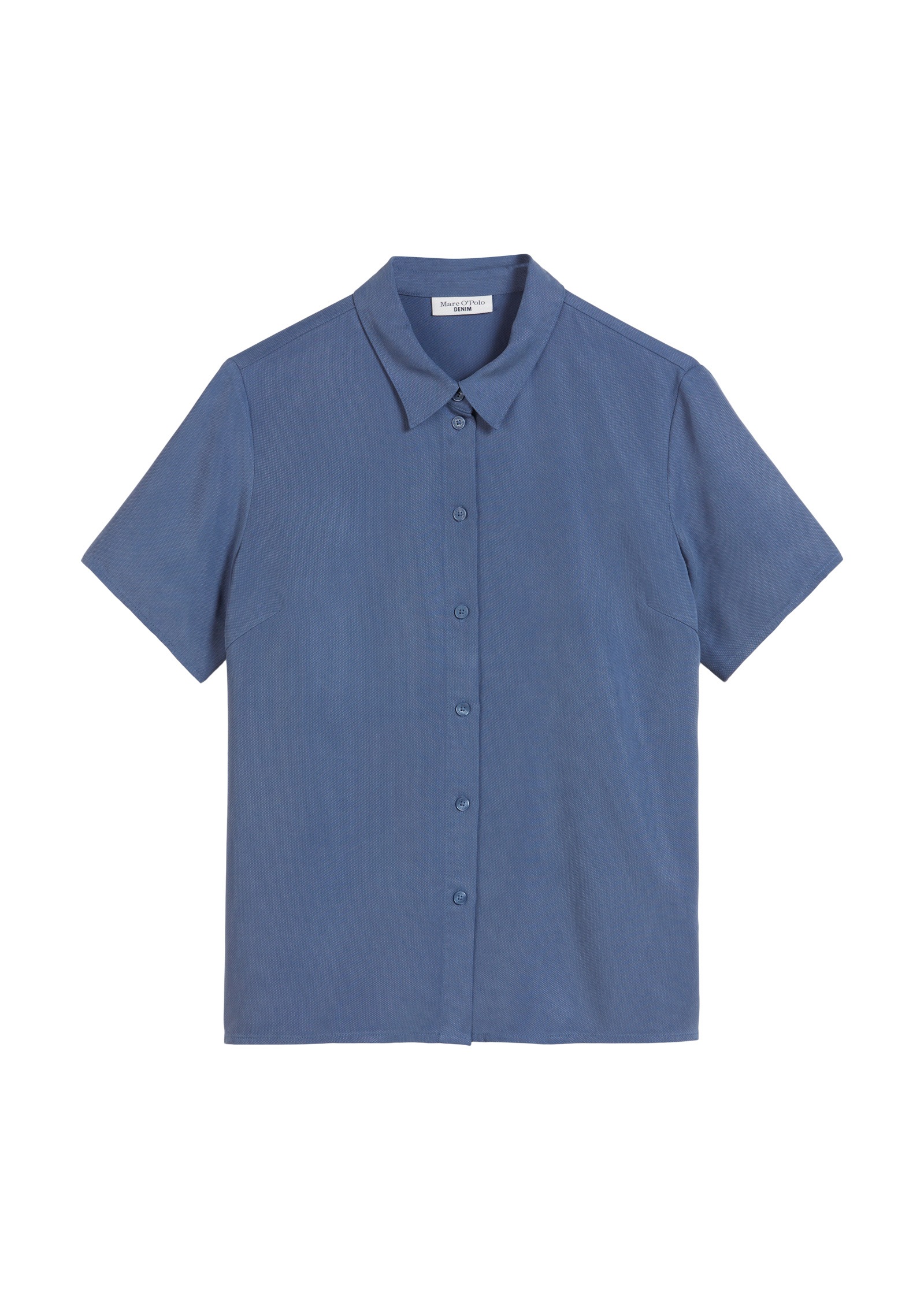 Marc O'Polo DENIM Kurzarmbluse »aus TENCEL™ Lyocell«