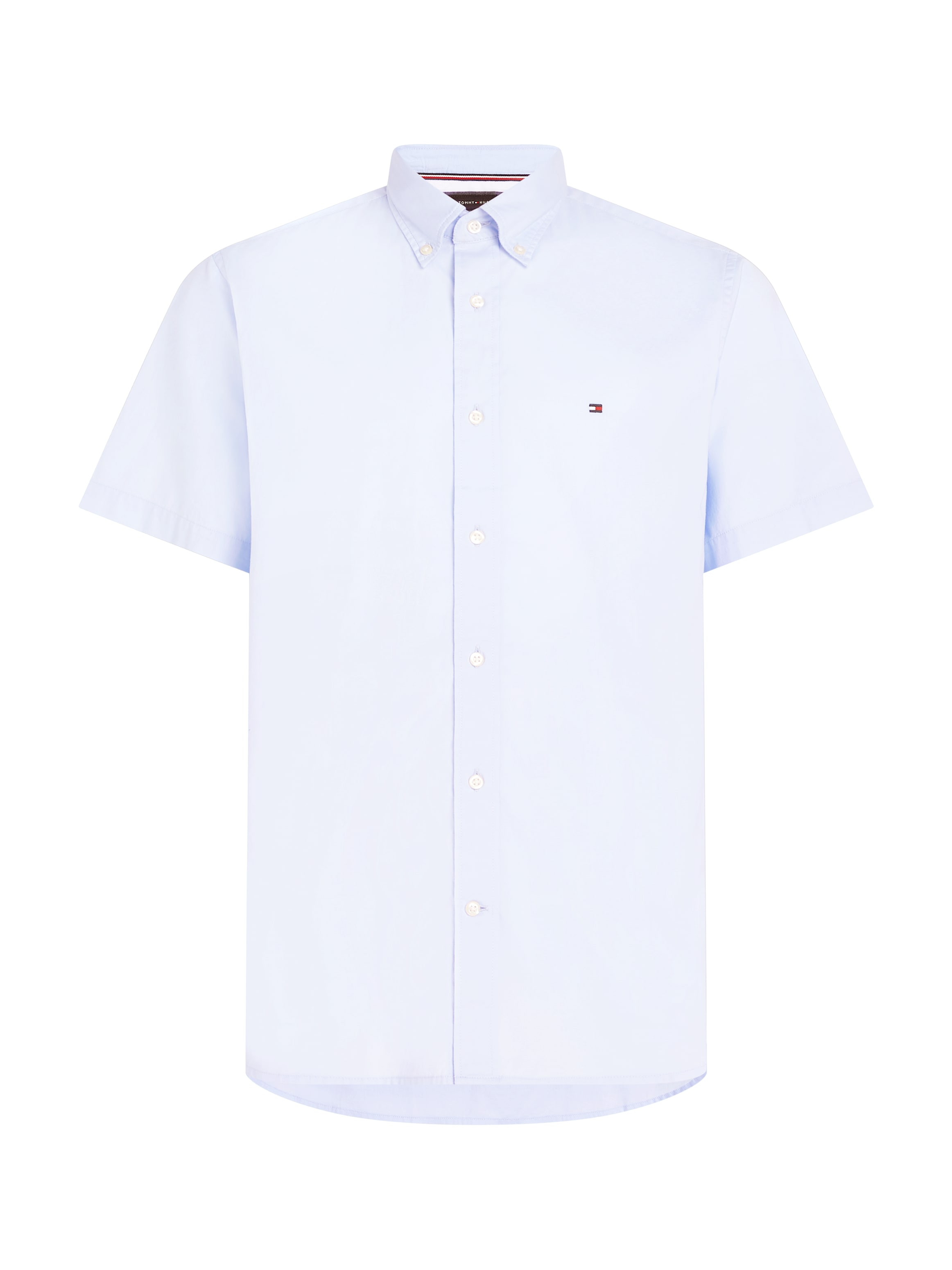 Tommy Hilfiger Kurzarmhemd »FLEX POPLIN RF SHIRT S/S«, mit Hemdblusenkragen