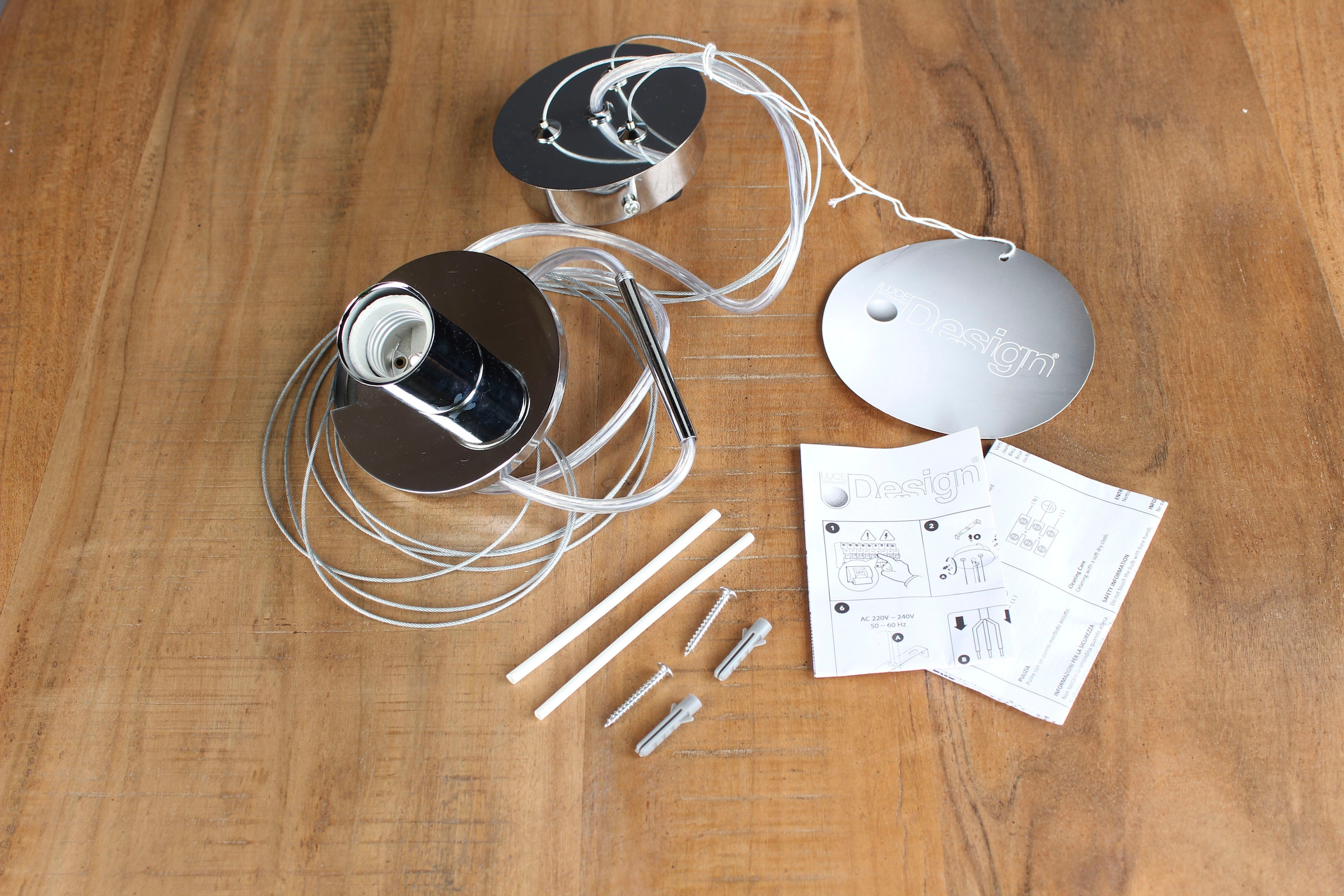 ECO-LIGHT Pendelleuchte »Gibus«, Leuchtmittel E27 | ohne Leuchtmittel