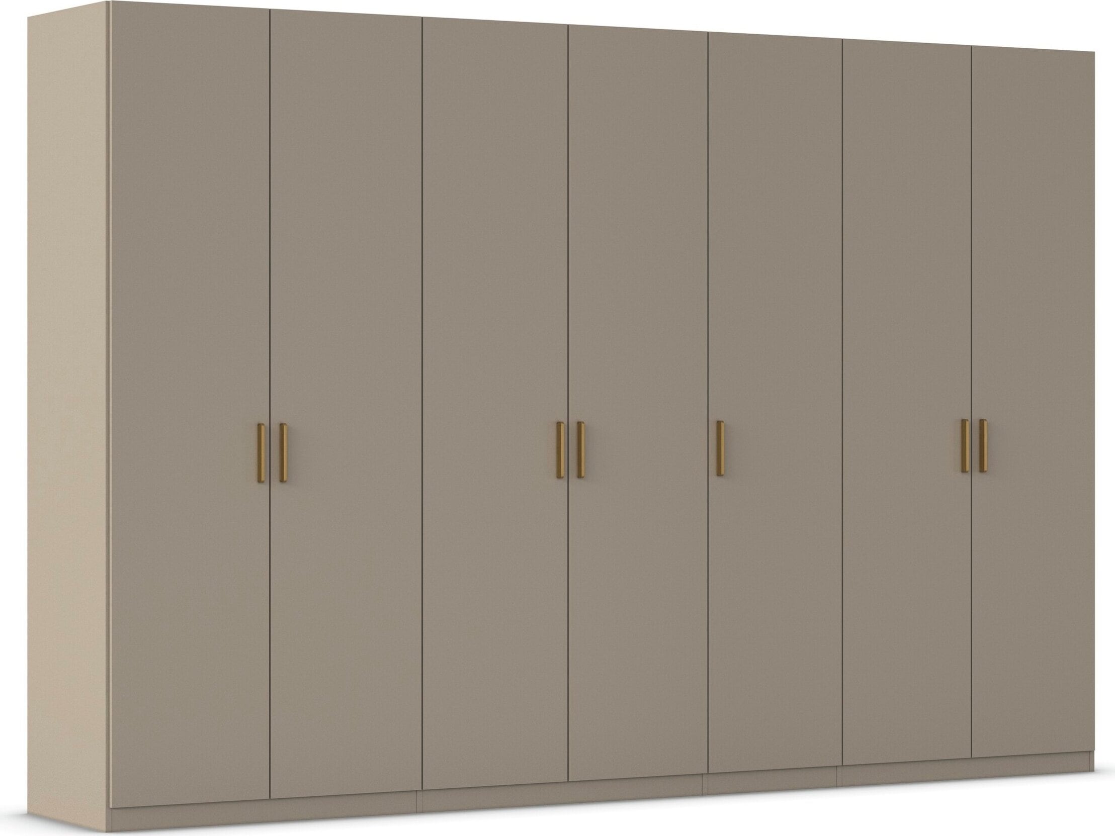 OTTO home Kleiderschrank "ANBAUELEMENT nur geeignet für vorhandene Schränke WELTNEUHEIT ZELLARA" PATENTIERTES SCHNELLMONTAGESYSTEM Griff Goldfarben MADE IN GERMANY