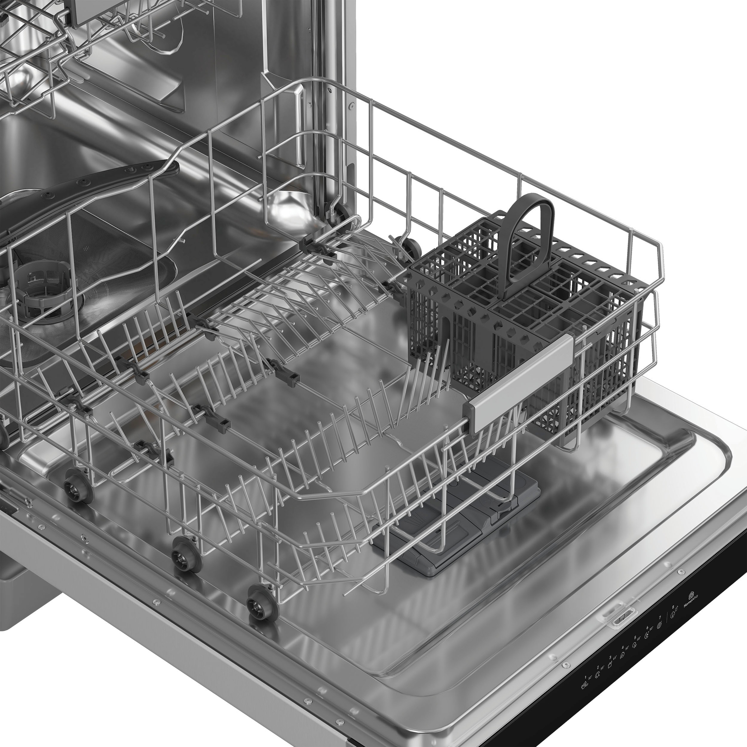 BAUKNECHT Standgeschirrspüler »OBFC Ecosilent2 8650« 8,9 l 14 tlg. Maßgedecke ActiveDry – automatische Türöffnung, 2+2 Herstellergarantie