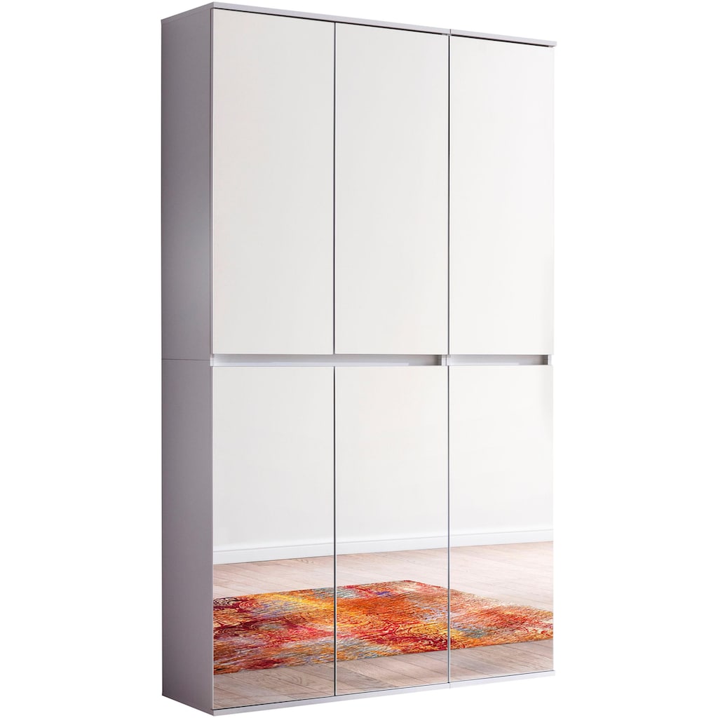 trendteam Garderobenschrank »Mirror«, (Set, 2 Stück)