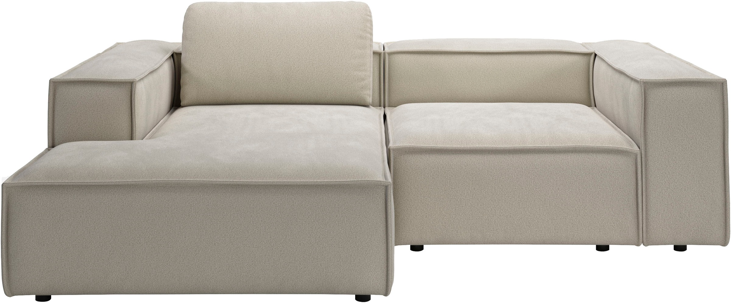 Home affaire Ecksofa "Watertown, kompakte L-Form, 246 cm breite für kleiner günstig online kaufen