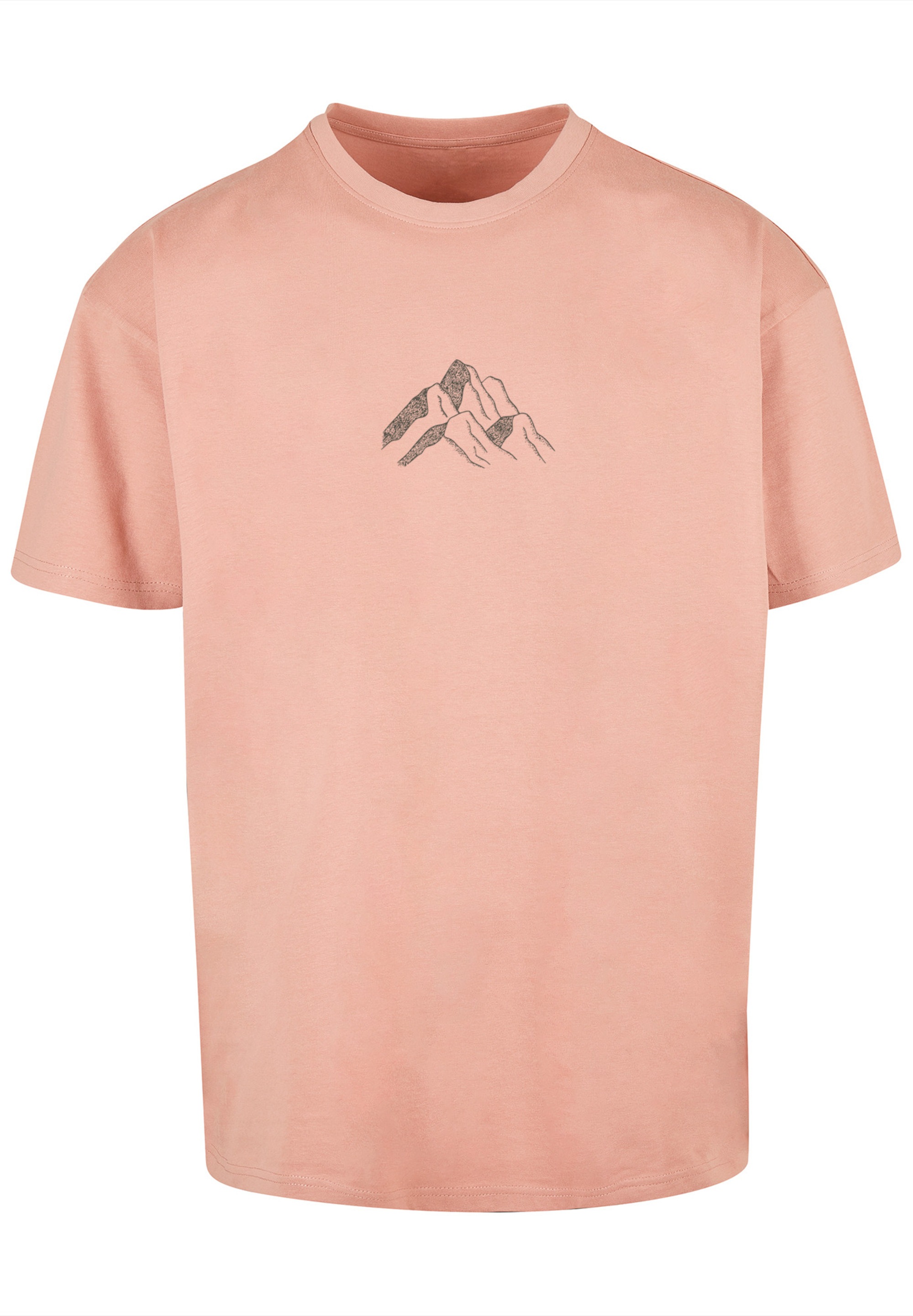F4NT4STIC T-Shirt »Mountain Berge Urlaub Winter Schnee Ski«, Print