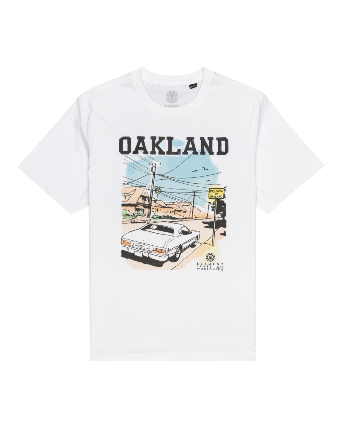 Element T-Shirt »Oakland Worldwide«