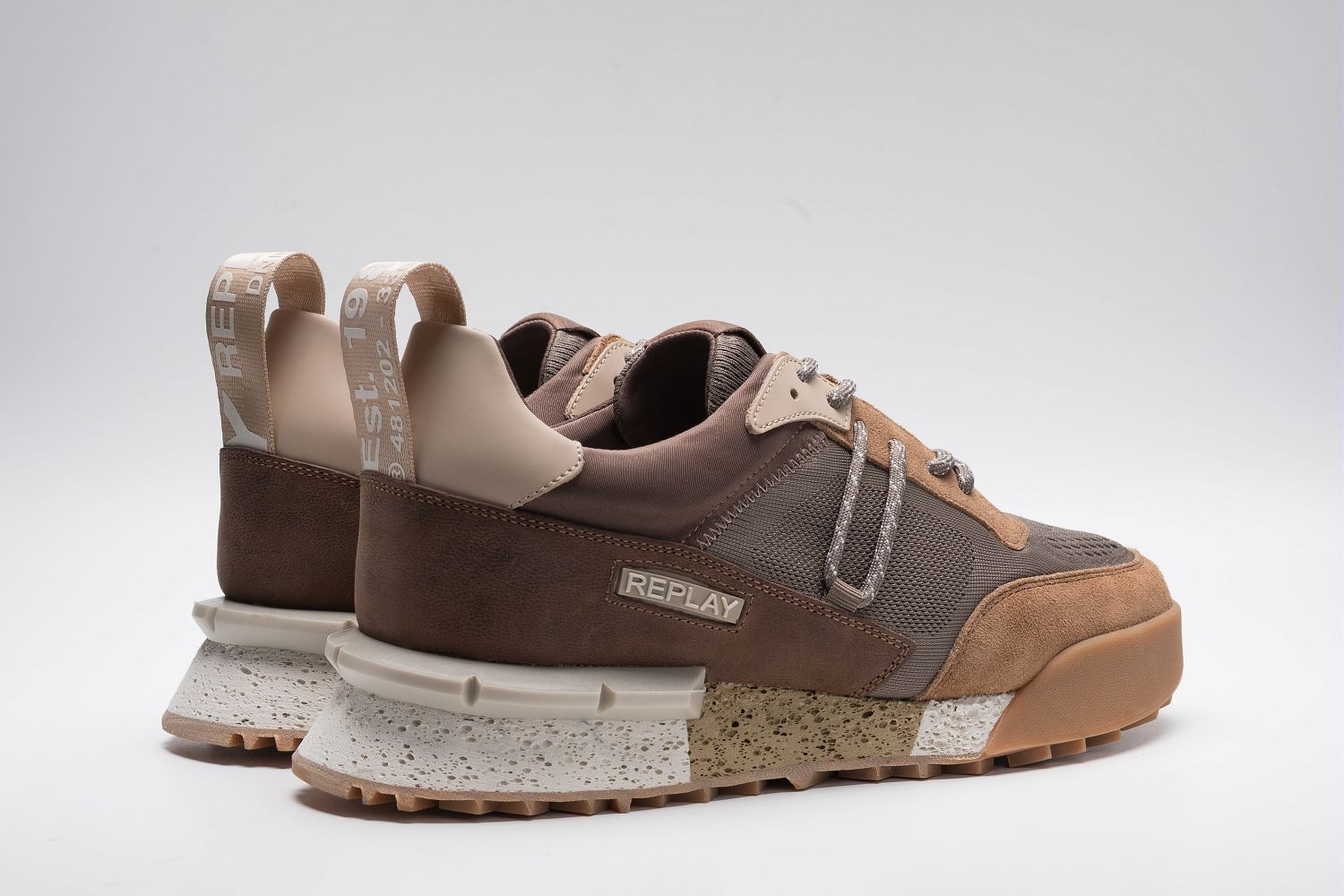 Replay Sneaker Schnürschuh, Halbschuh, Trend-Sneaker mit Anziehlasche günstig online kaufen