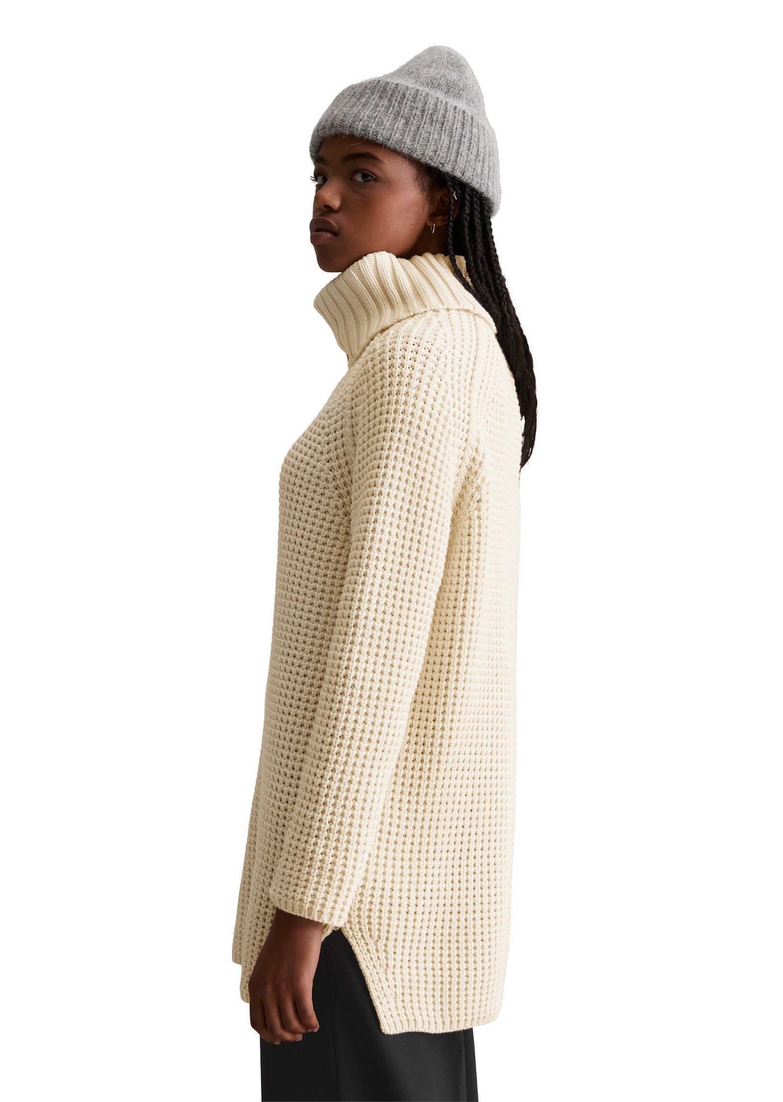 Marc OPolo DENIM Stehkragenpullover "aus Organic Cotton-Mix" günstig online kaufen