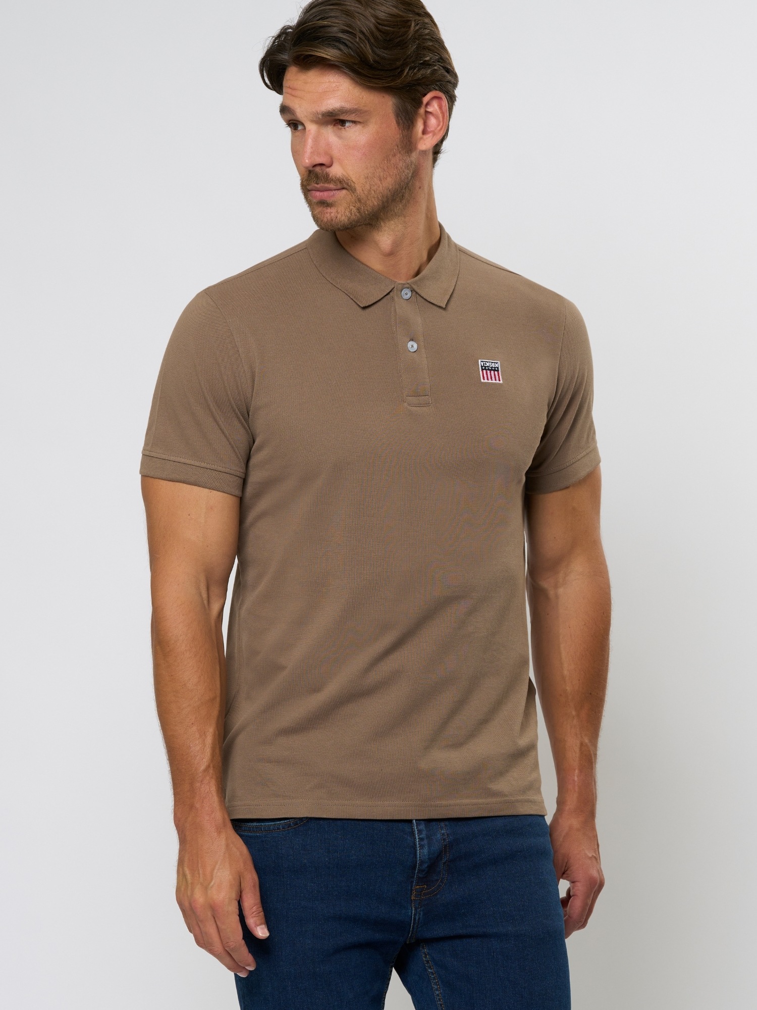 VINSON Kurzarmhemd »VINSON 2-pack Polo VMMike«