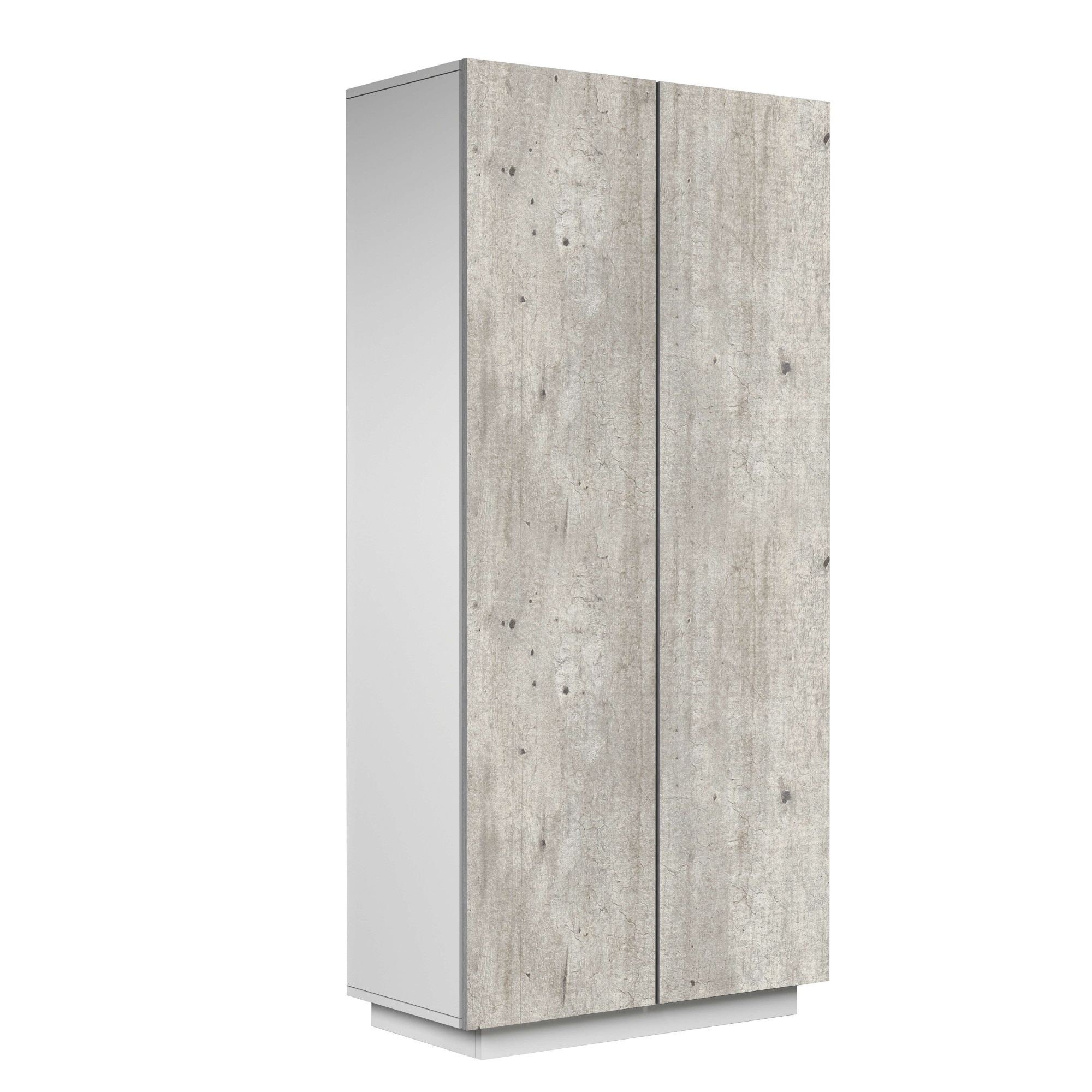 Home affaire Aktenschrank "Coro, Mehrzweckschrank, Büroschrank mit 2 Türen" & verstellbare Einlegeböden, Höhe 86 oder 166 cm, Made in Italy