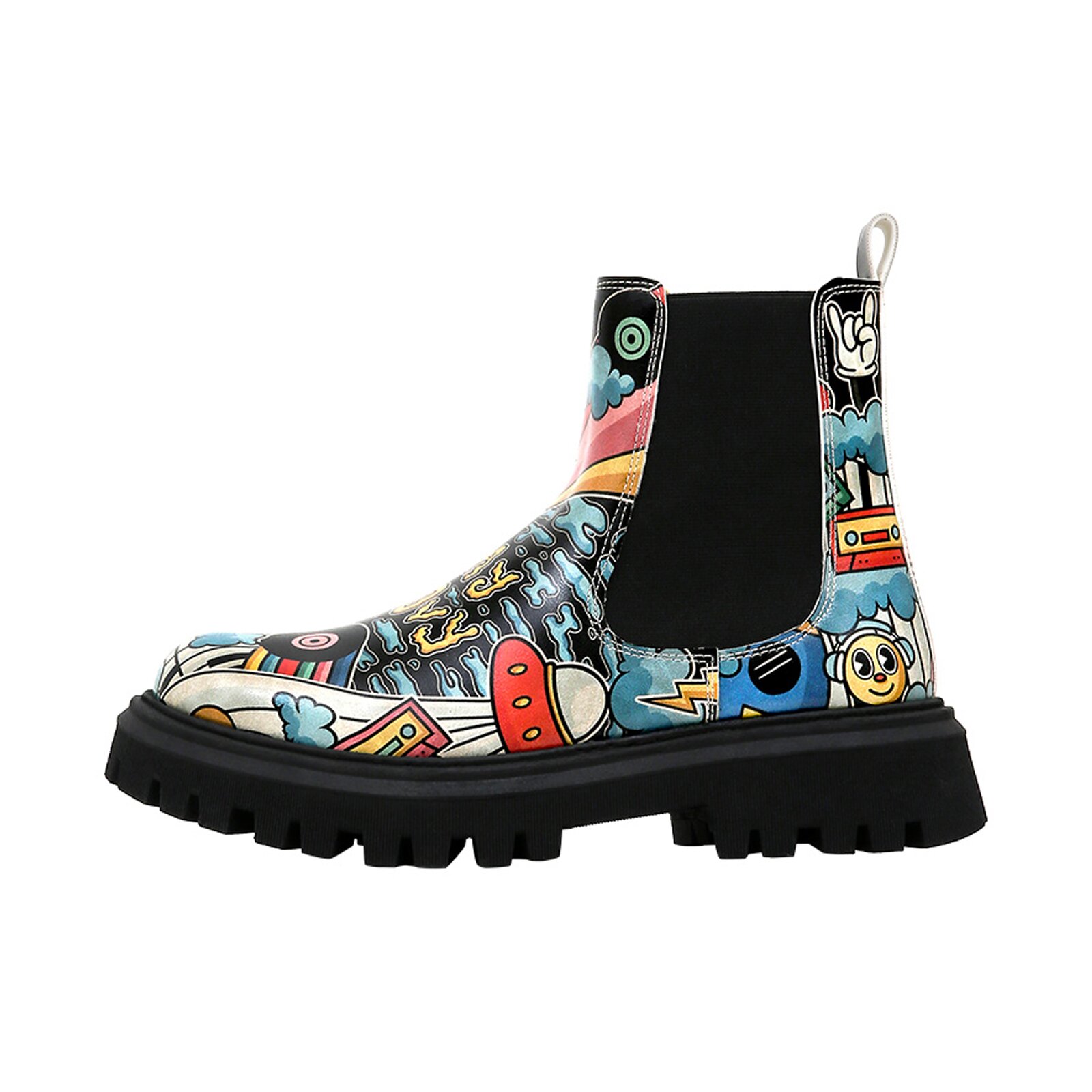 DOGO "Aura Boots Stay Groovy Damen Stiefeletten" Handgefertigt
