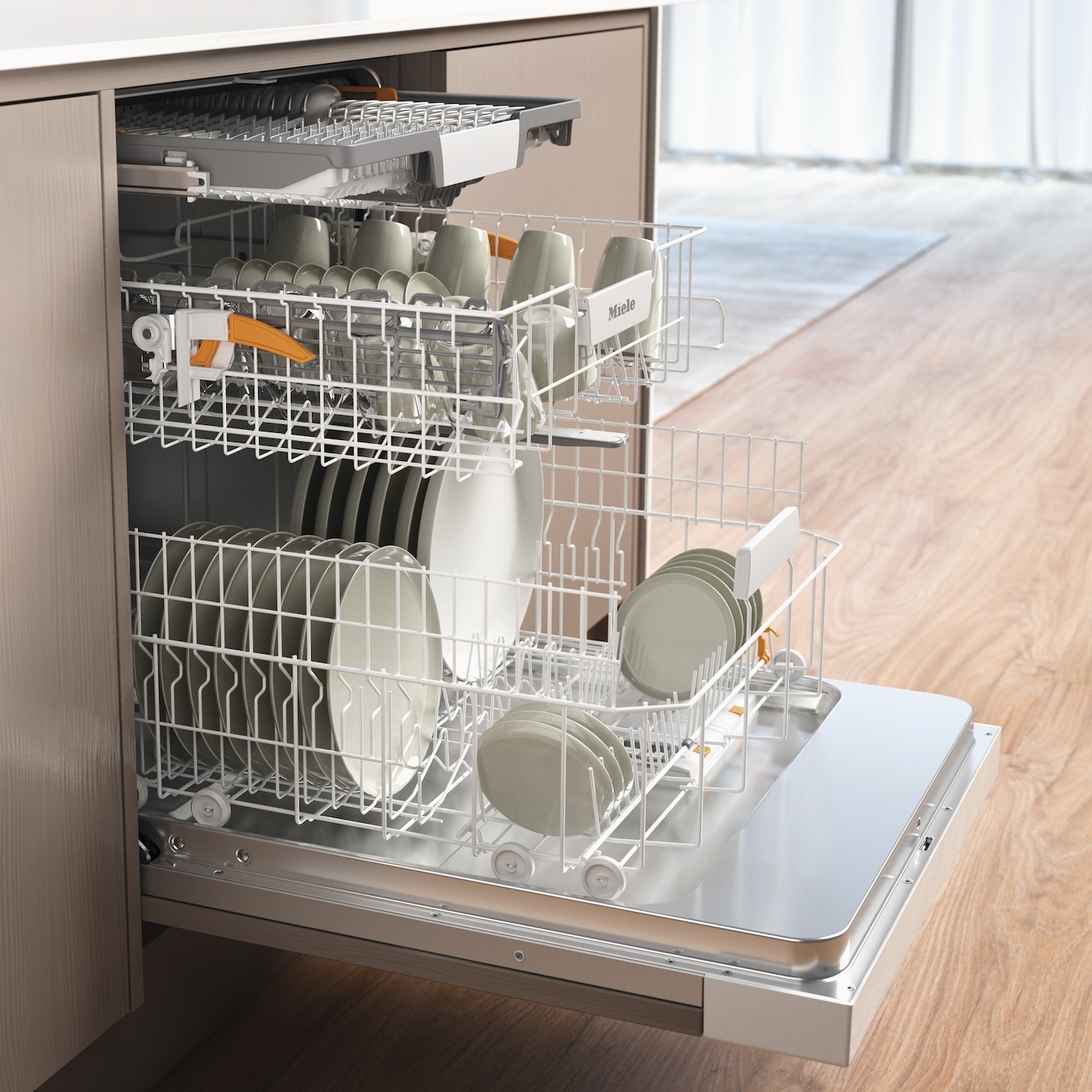 Miele teilintegrierbarer Geschirrspüler "G 5811 SCi Active Plus" 14 Maßgede günstig online kaufen