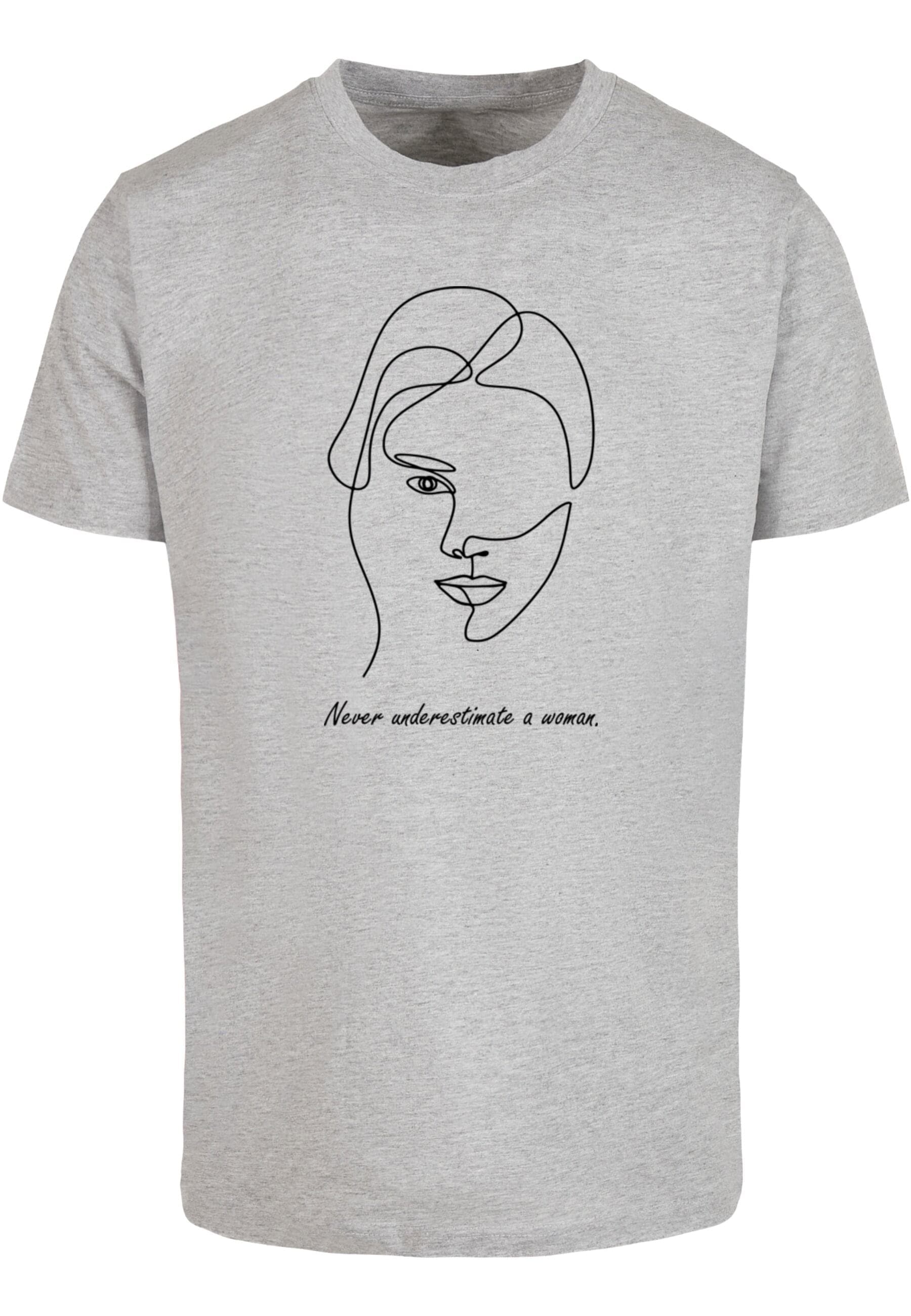 Merchcode T-Shirt "Merchcode Unisex Woman WD - Figure T-Shirt Round Neck" günstig online kaufen