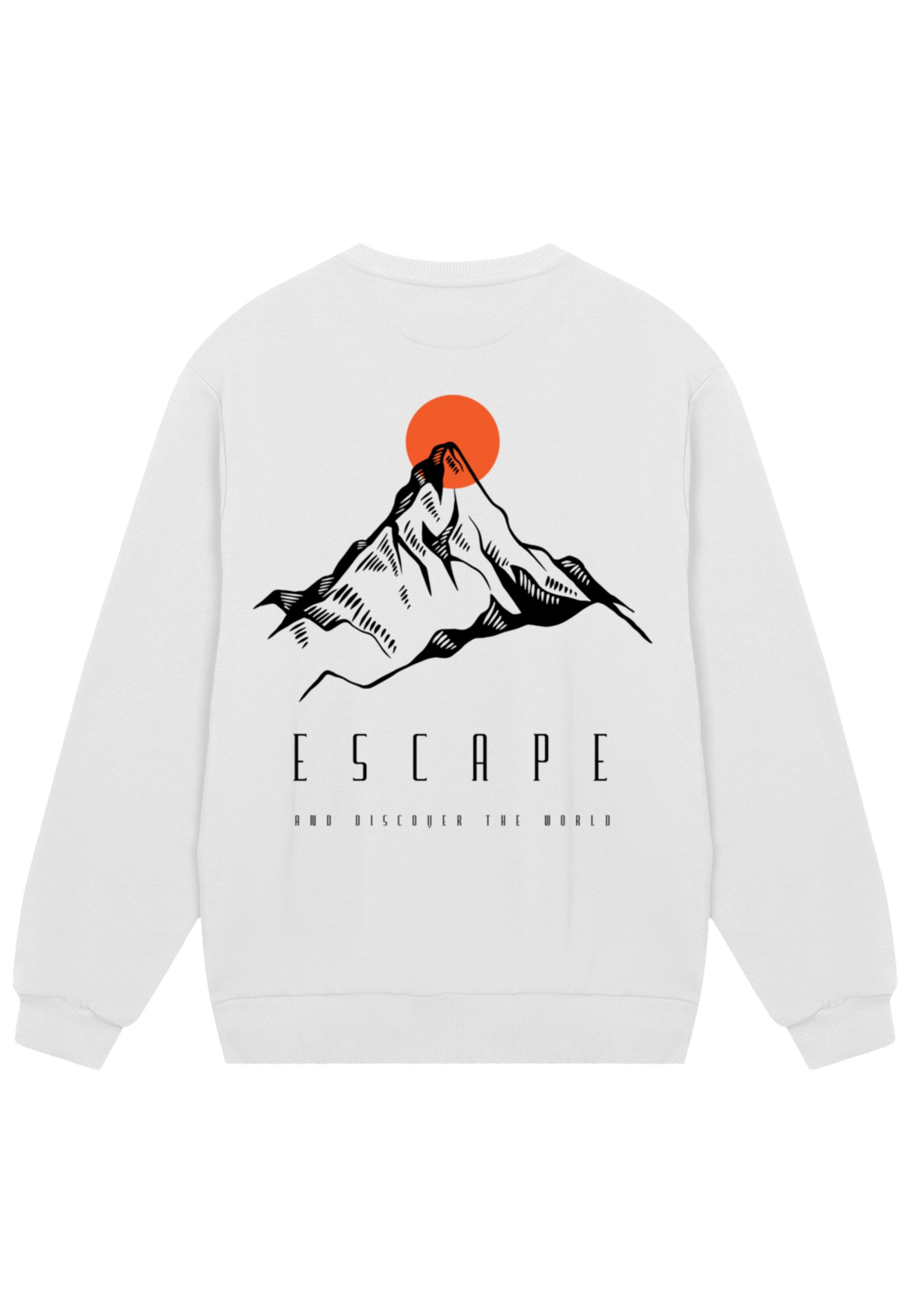 F4NT4STIC Sweatshirt "Escape Discover the World Mountain", Premium Qualität günstig online kaufen
