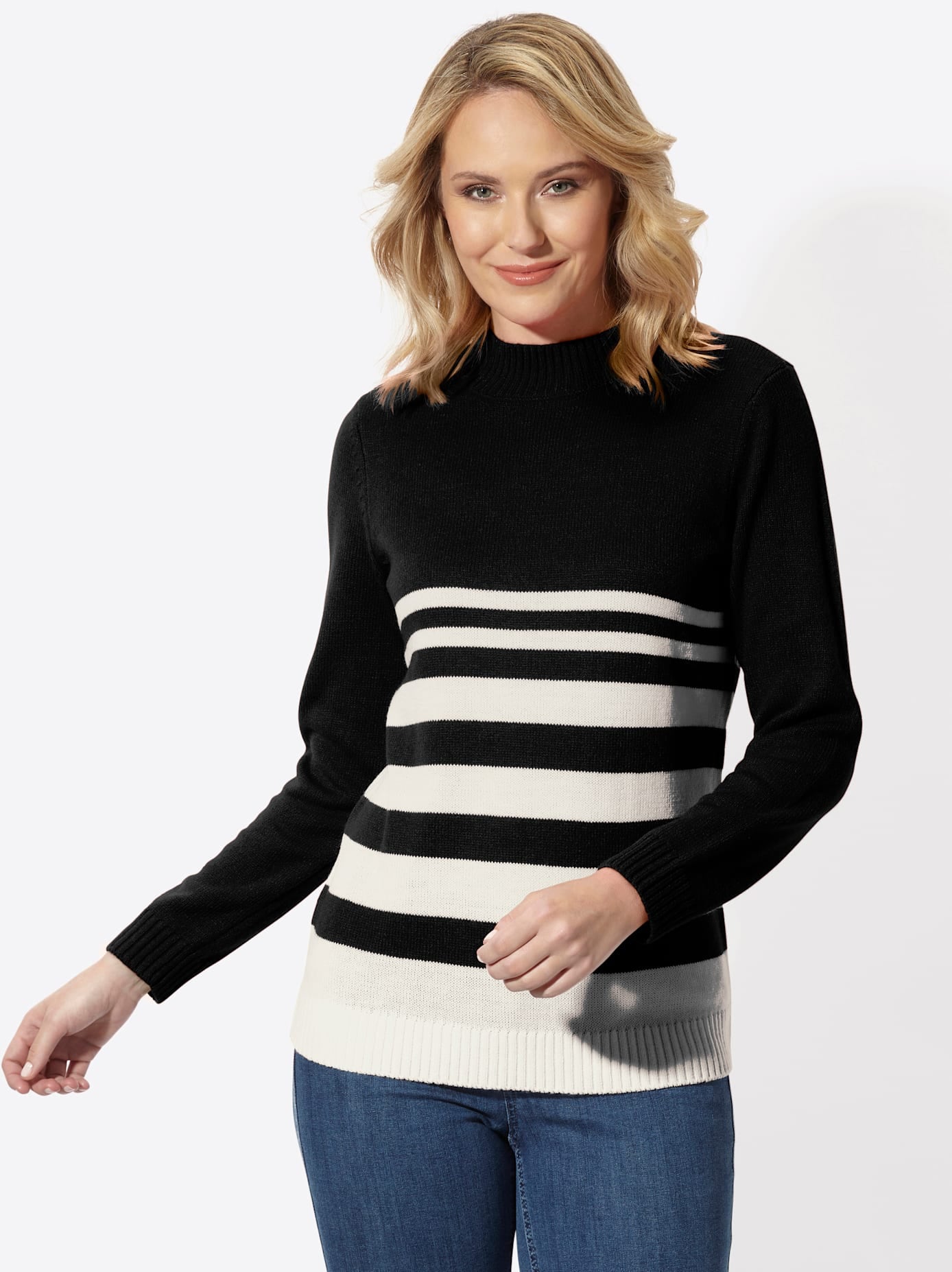 Classic Basics Stehkragenpullover »Stehkragen-Pullover«