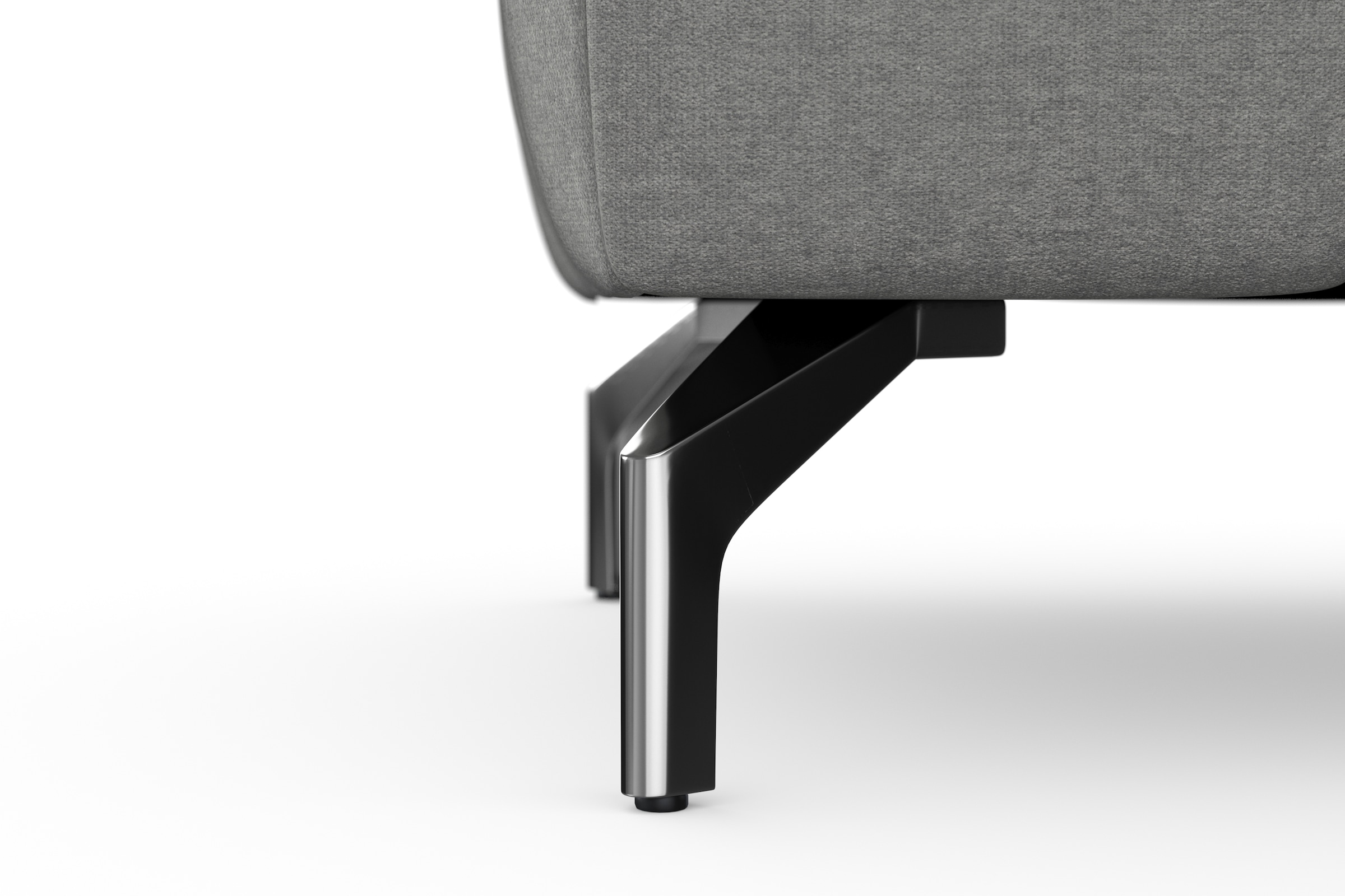 sit&more Hocker »Cool«, mit silberfarbenen Füßen