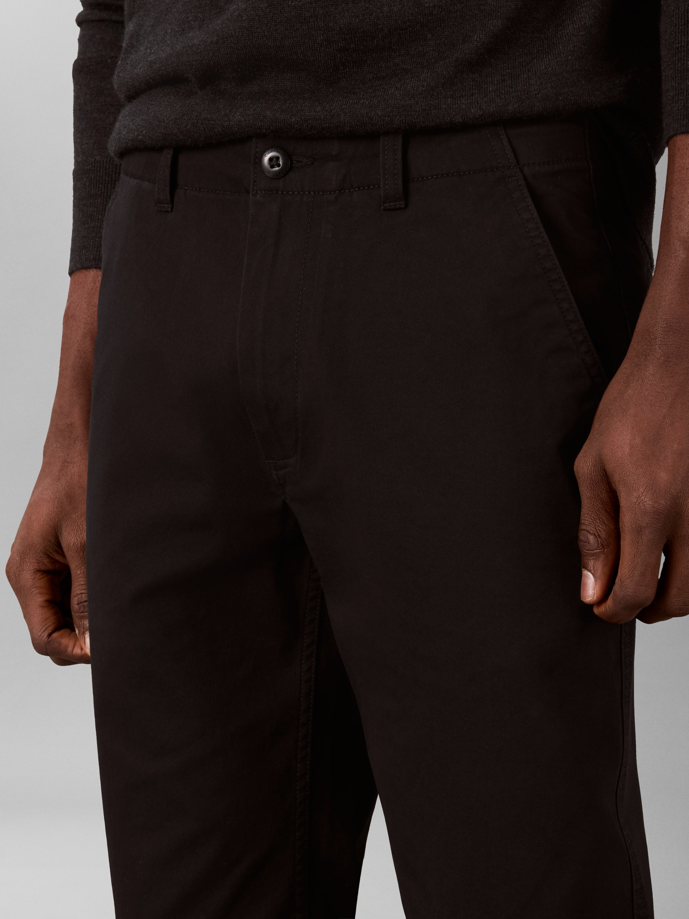 Calvin Klein Jeans Chinohose »TAPERED  COMFORT COTTON CHINO«  Regular fit mit Eingrifftaschen