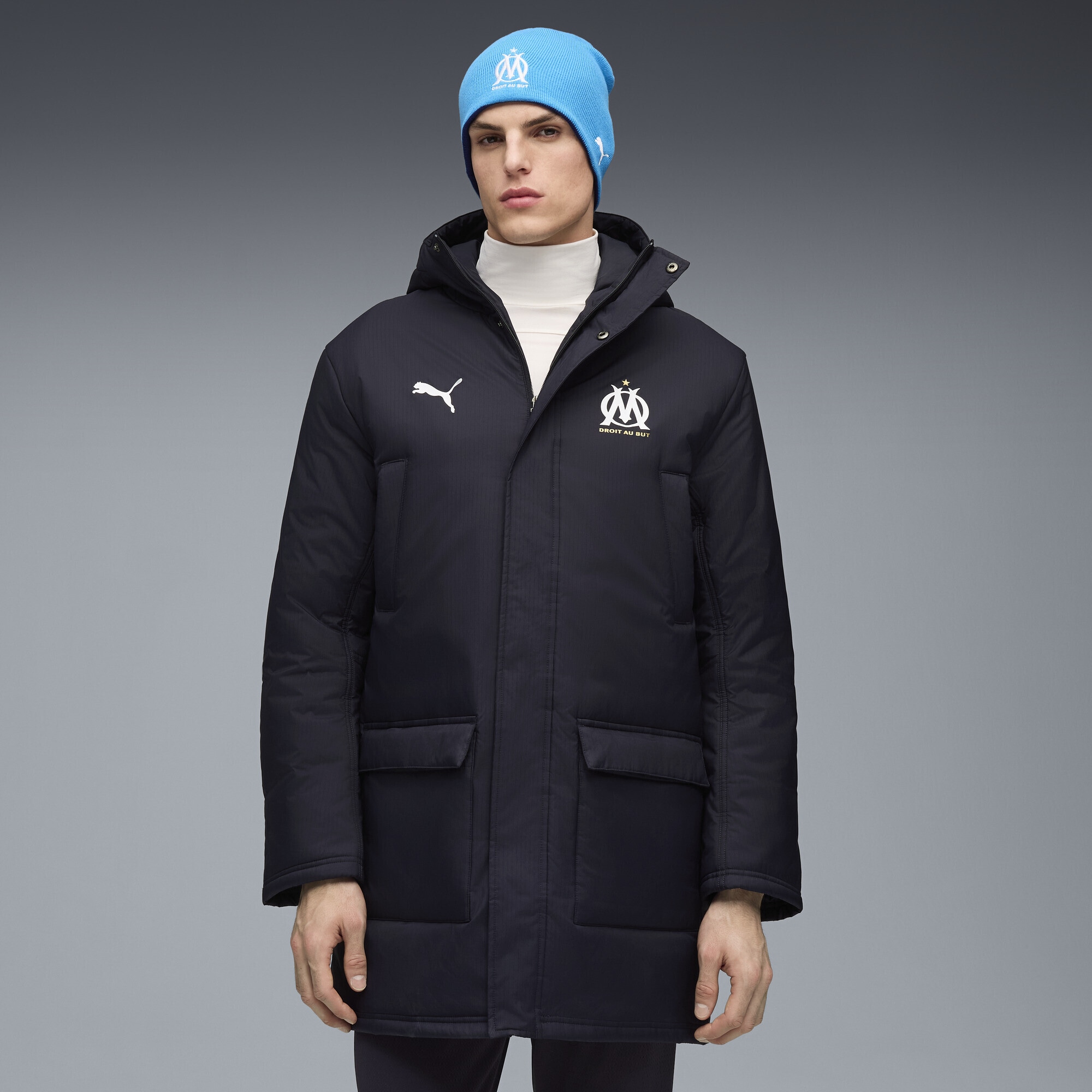 PUMA Parka »Olympique de Marseille Trainingswinterjacke Herren«