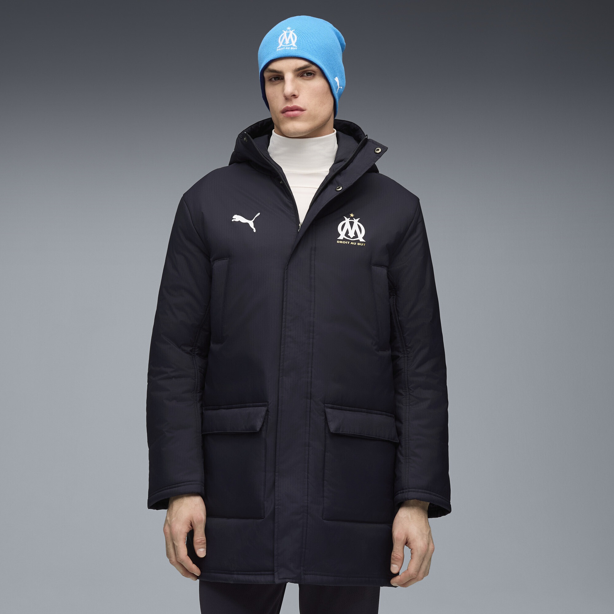 PUMA Parka "Olympique de Marseille Trainingswinterjacke Herren" günstig online kaufen