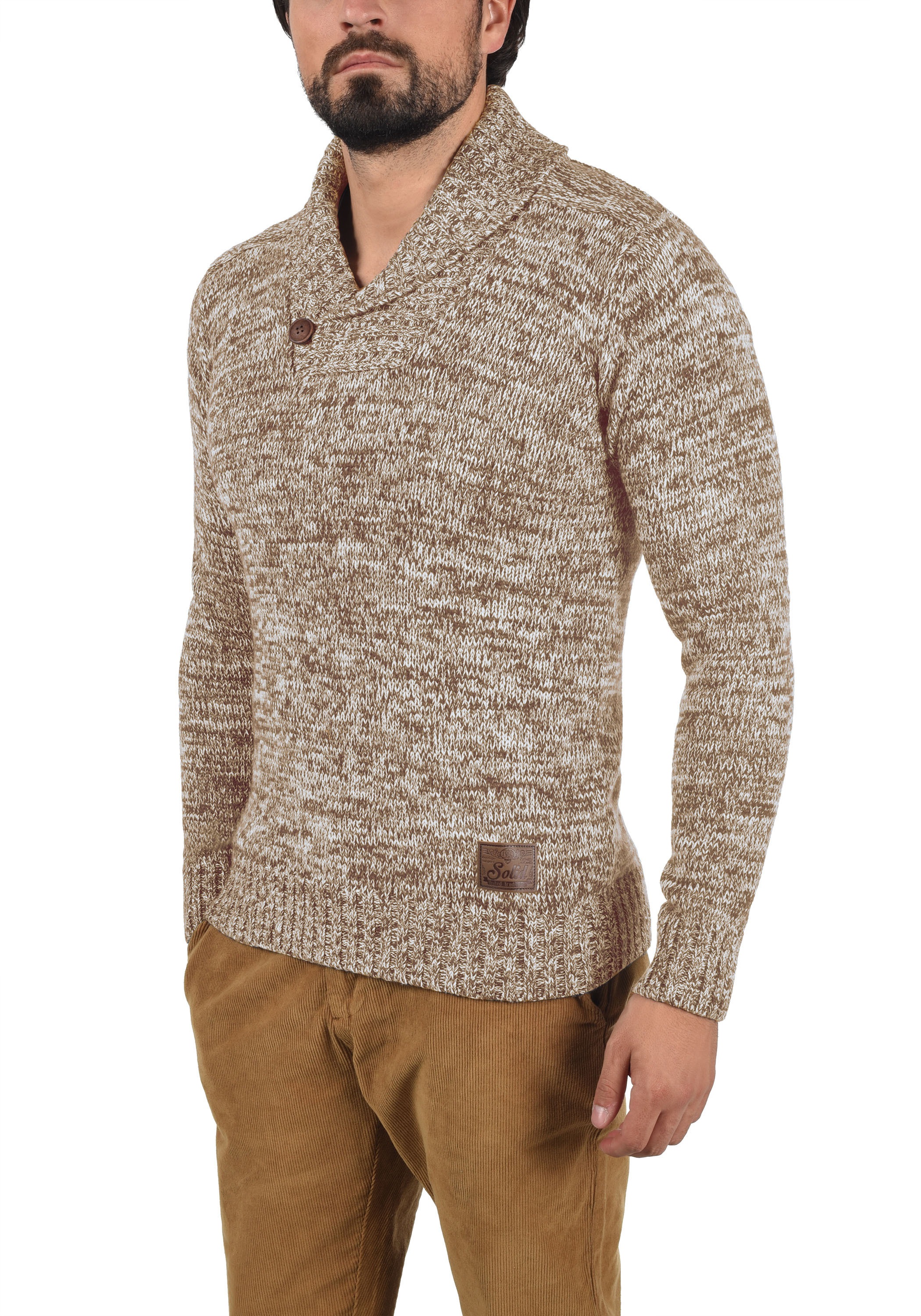 !Solid Schalkragenpullover »Schalkragenpullover SDPhil«