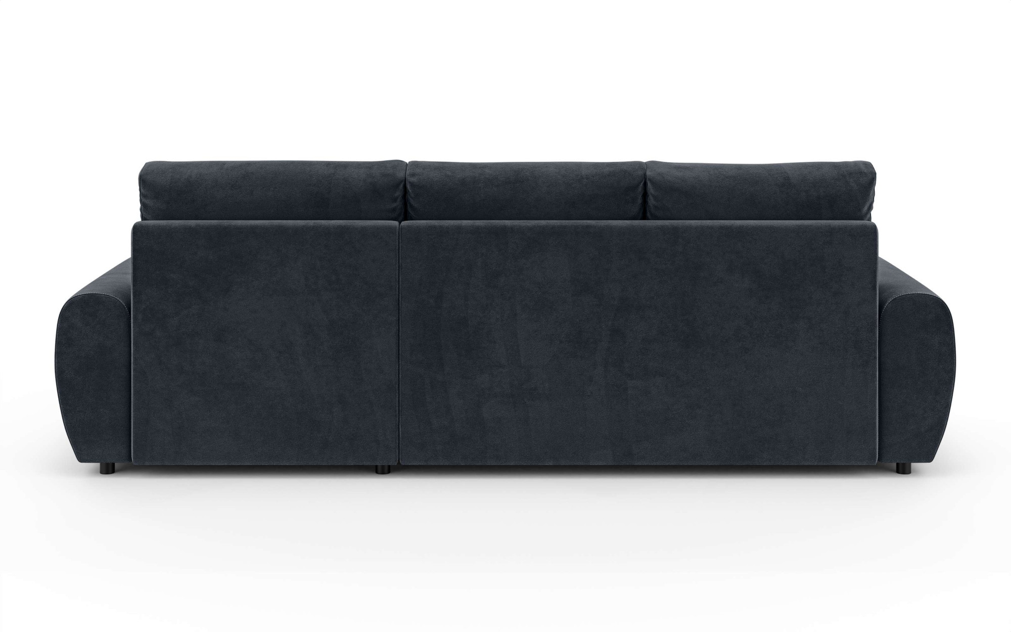 INOSIGN Ecksofa »HAVERHILL Schlafsofa mit Bettkasten, Maße B/H/T: 237/89/166 cm«, L-Form mit Recamiere links oder rechts bestellbar, Wellenunterfederung