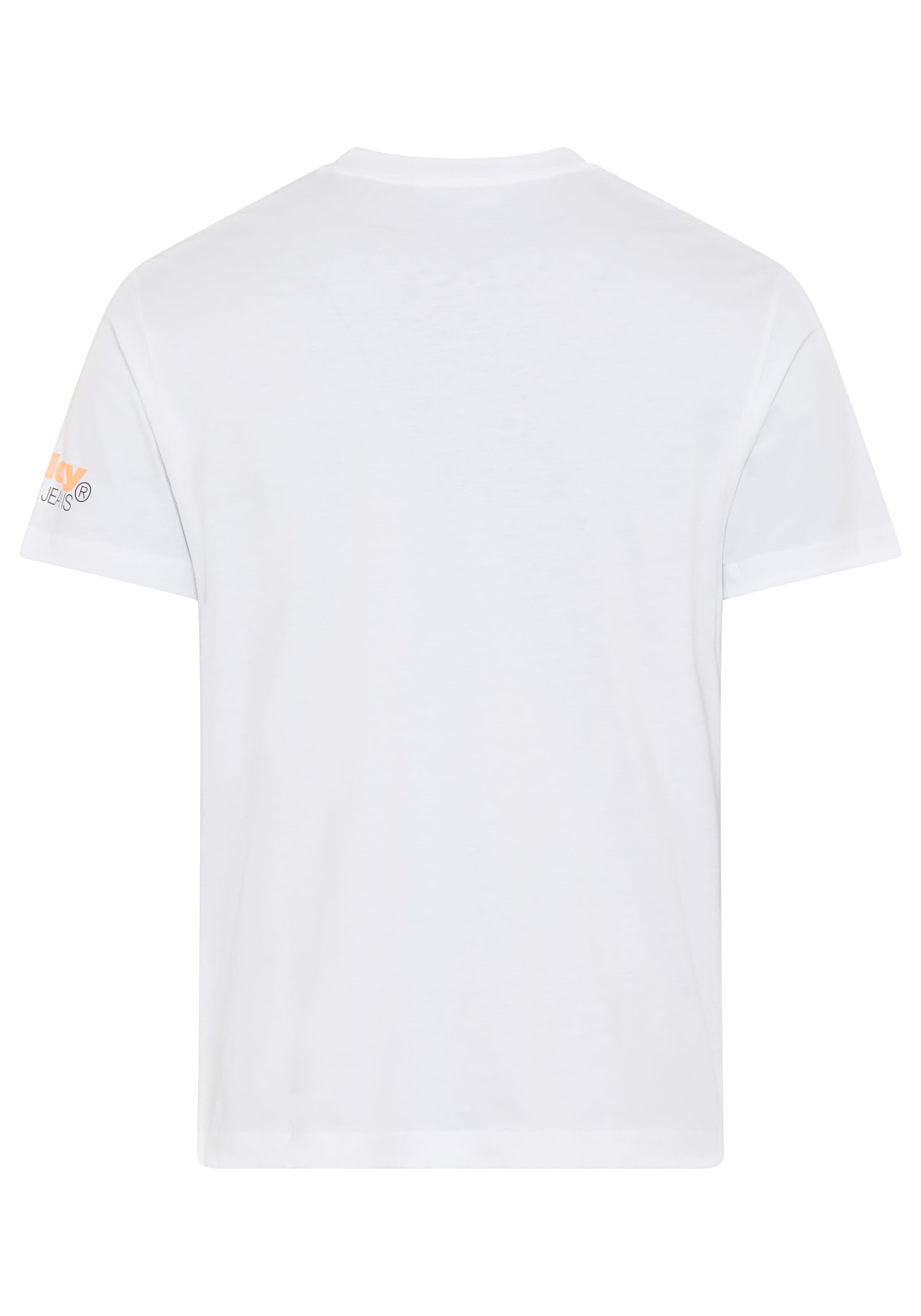 Replay T-Shirt , Replaydruck am Ärmelabschluss
