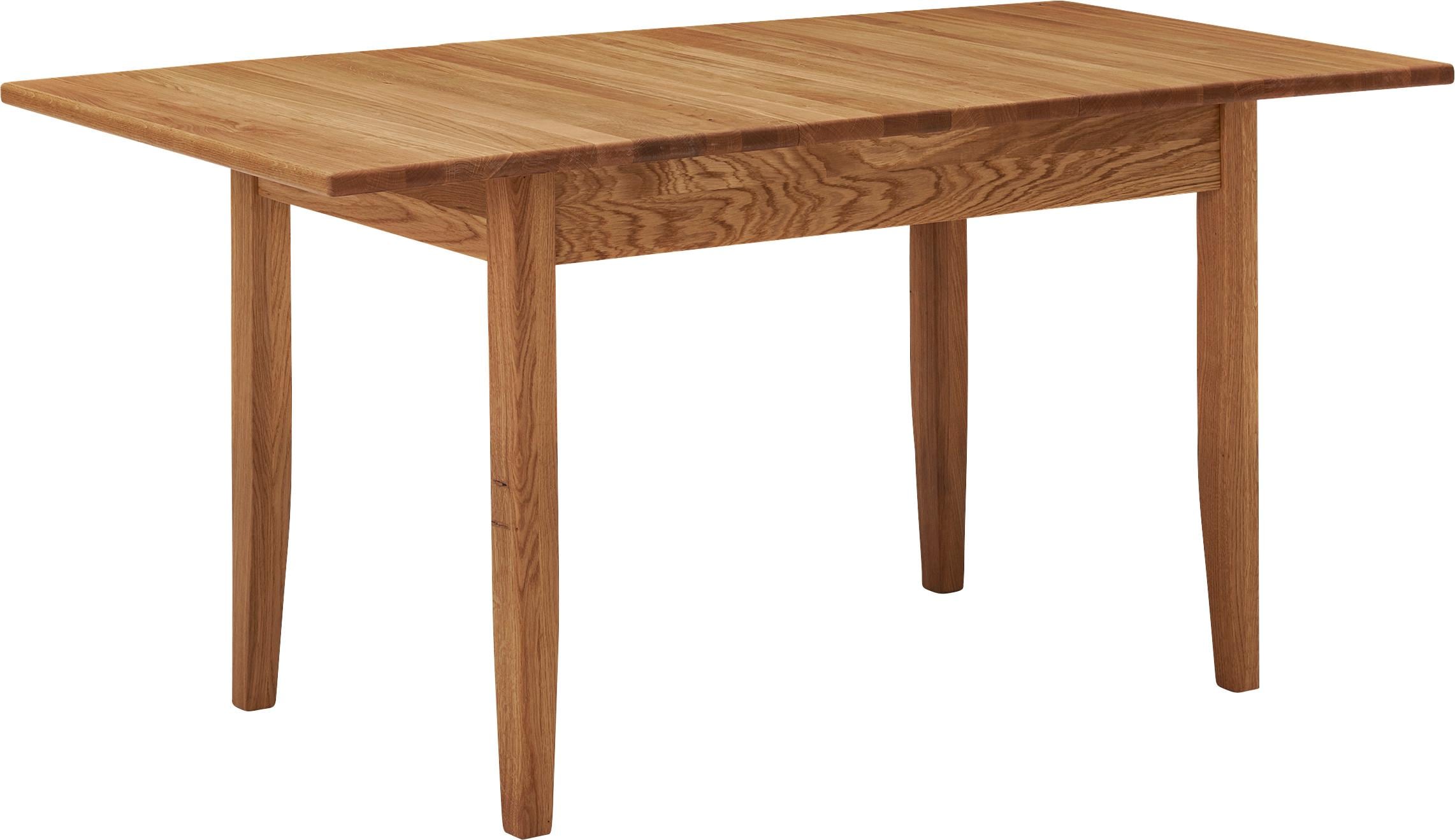 massivline&more Esstisch »Königsee«, mit Auszug (120-160 cm)