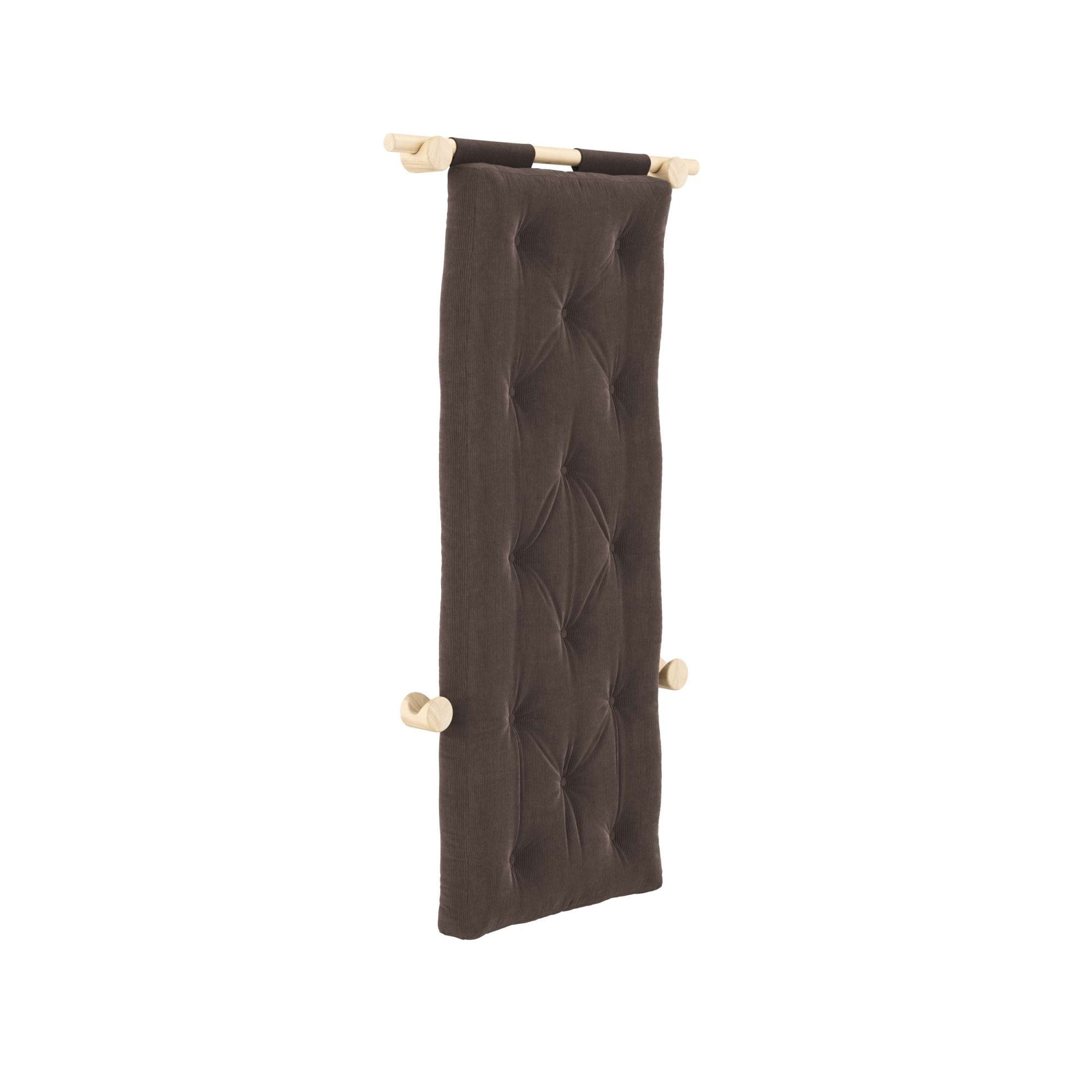 Karup Design Schlafsofa »Hooked Schlafsessel, Sitz- und Schlafplatz, Wandmontiert, platzsparend«, Futonmatratze inkl. Halterungsset aus FSC®-zertifiziertem Massivholz