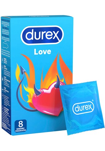 durex Kondome »Love«, (Packung, 8 St.), mit schmaler Passform kaufen