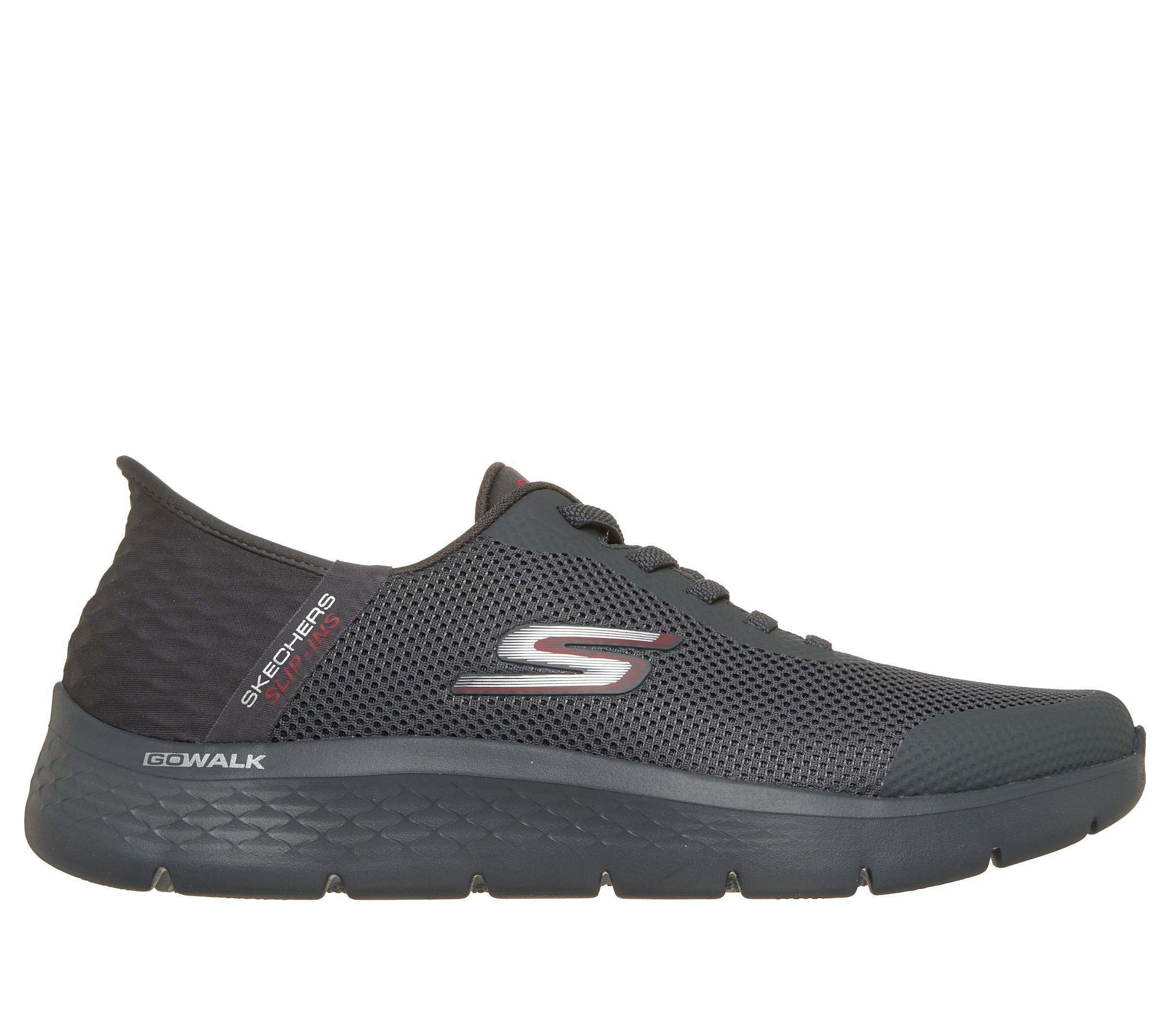 Skechers Slip-On Sneaker »GO WALK FLEX-HANDS UP«  Schlupfschuh, Halbschuh, Freizeitschuh, mit Gummizug, Slip ins