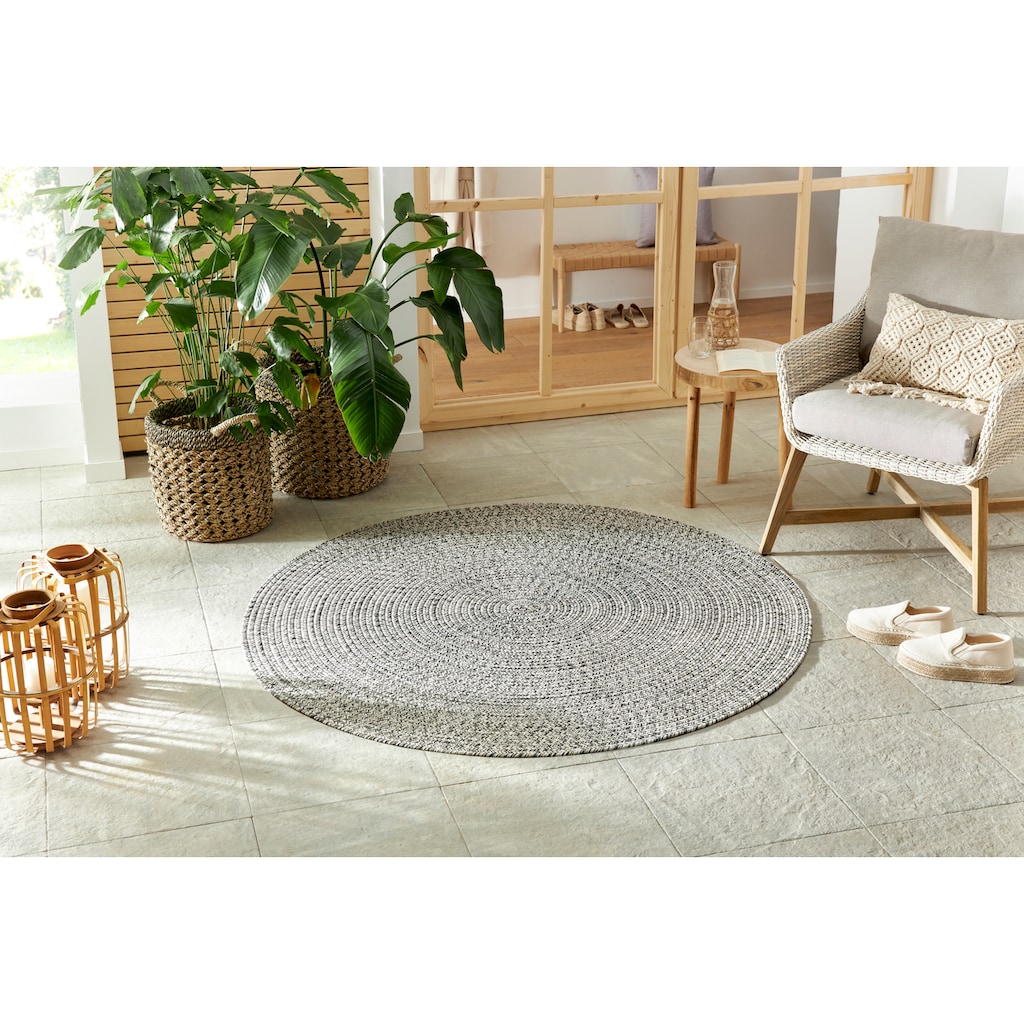 NORTHRUGS Teppich »Trenzado«, rund