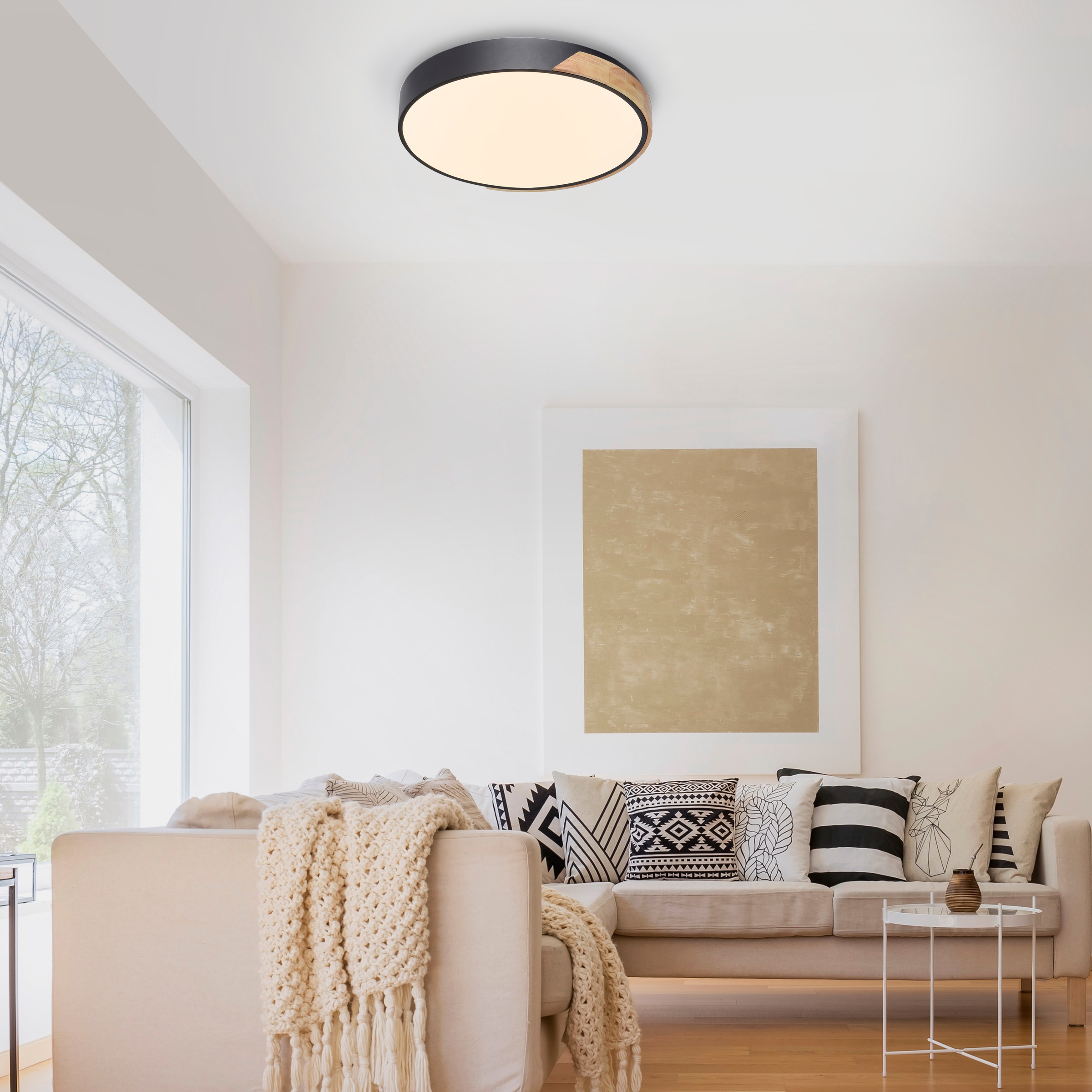 Neuhaus Q SMART HOME LIGHTS LED Deckenleuchte »Q-BILA« LED-Board 1 Stk. warmweiß - kaltweiß