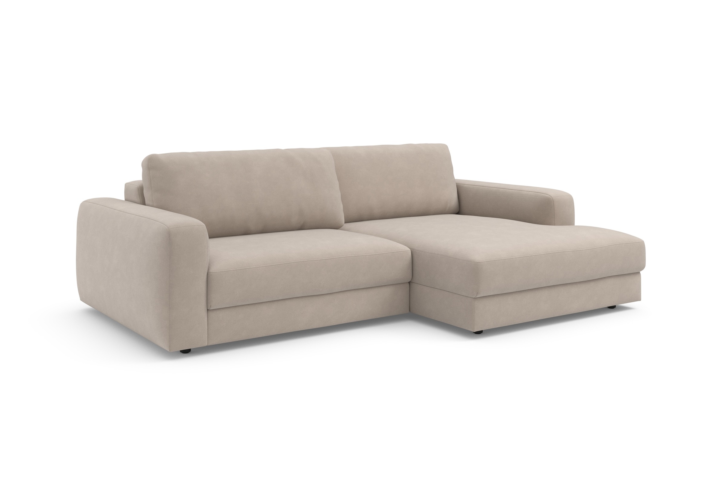 Thumbnail - TRENDMANUFAKTUR Ecksofa "Bourbon, Designsofa mit tollem Sitzkomfort, L-Form," extra tiefe Sitzfläche, wahlweise mit Sitz...