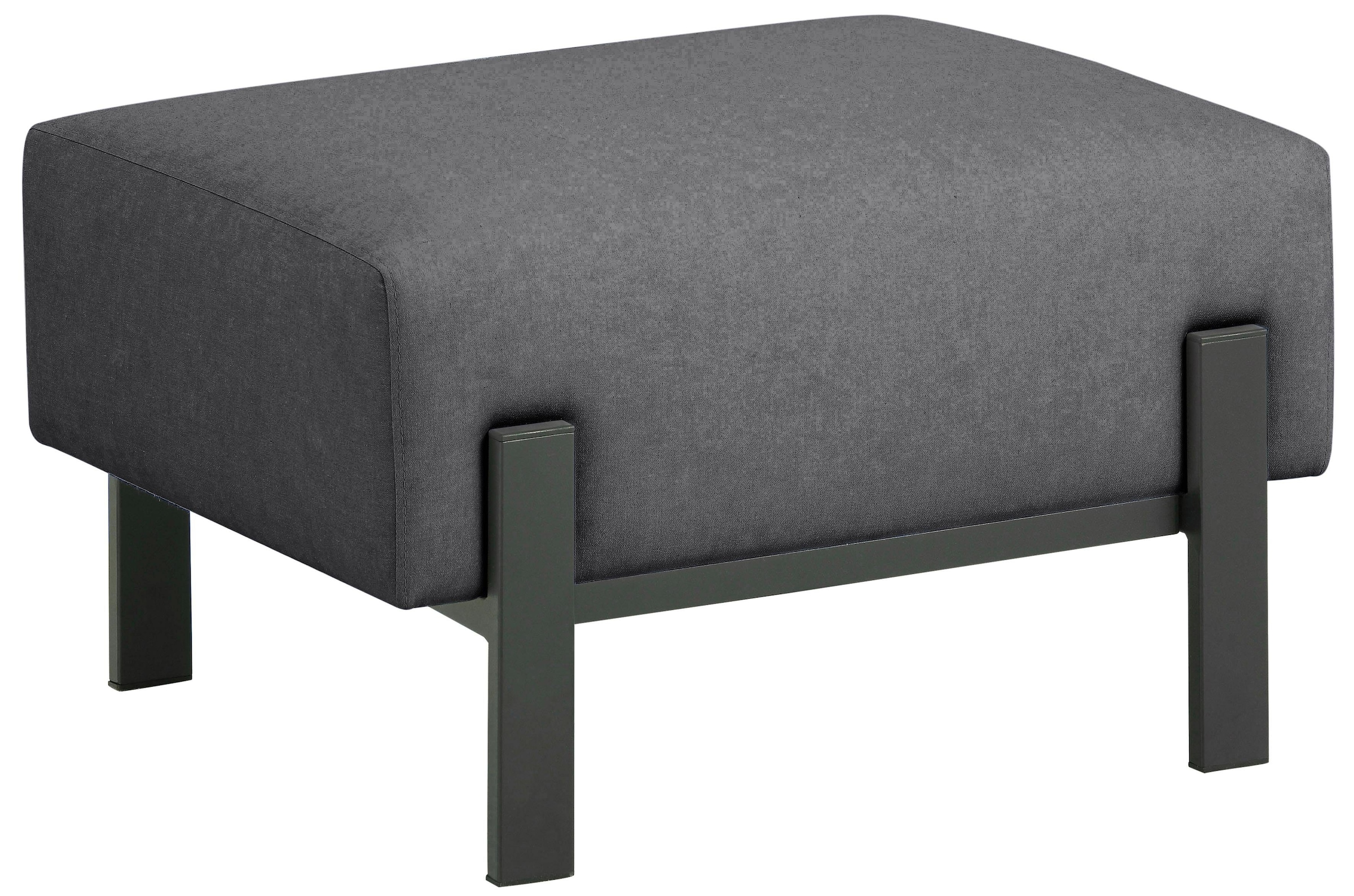 OTTO products Hocker "Ennis", Verschiedene Bezugsqualitäten: Baumwolle, rec günstig online kaufen