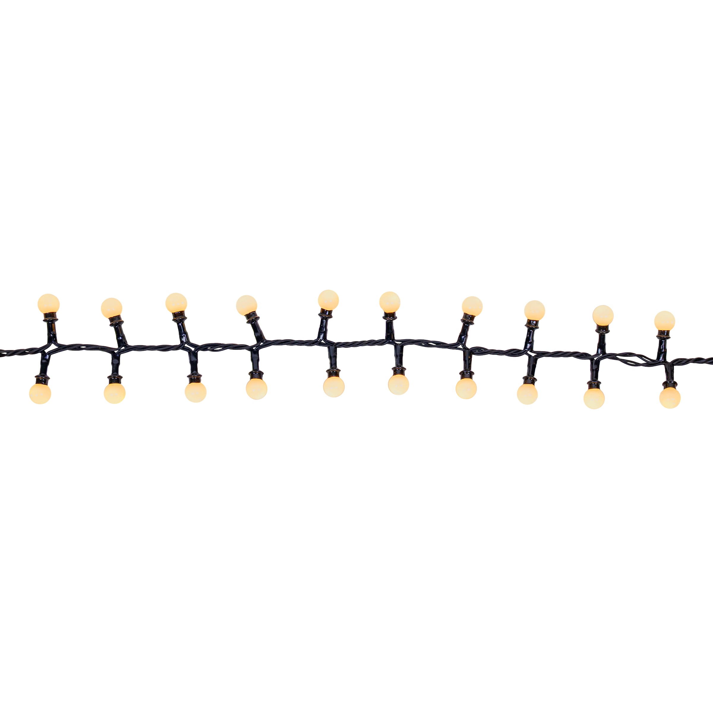 OTTO home LED-Lichterkette »Clusterlichterkette mit Kugel LEDs, 3/6/2/18/24 m Länge, bunt, 11 Modi« warmweiß & bunt, Timer, Memory Funktion, IP44, Indoor, Outdoor, Garten